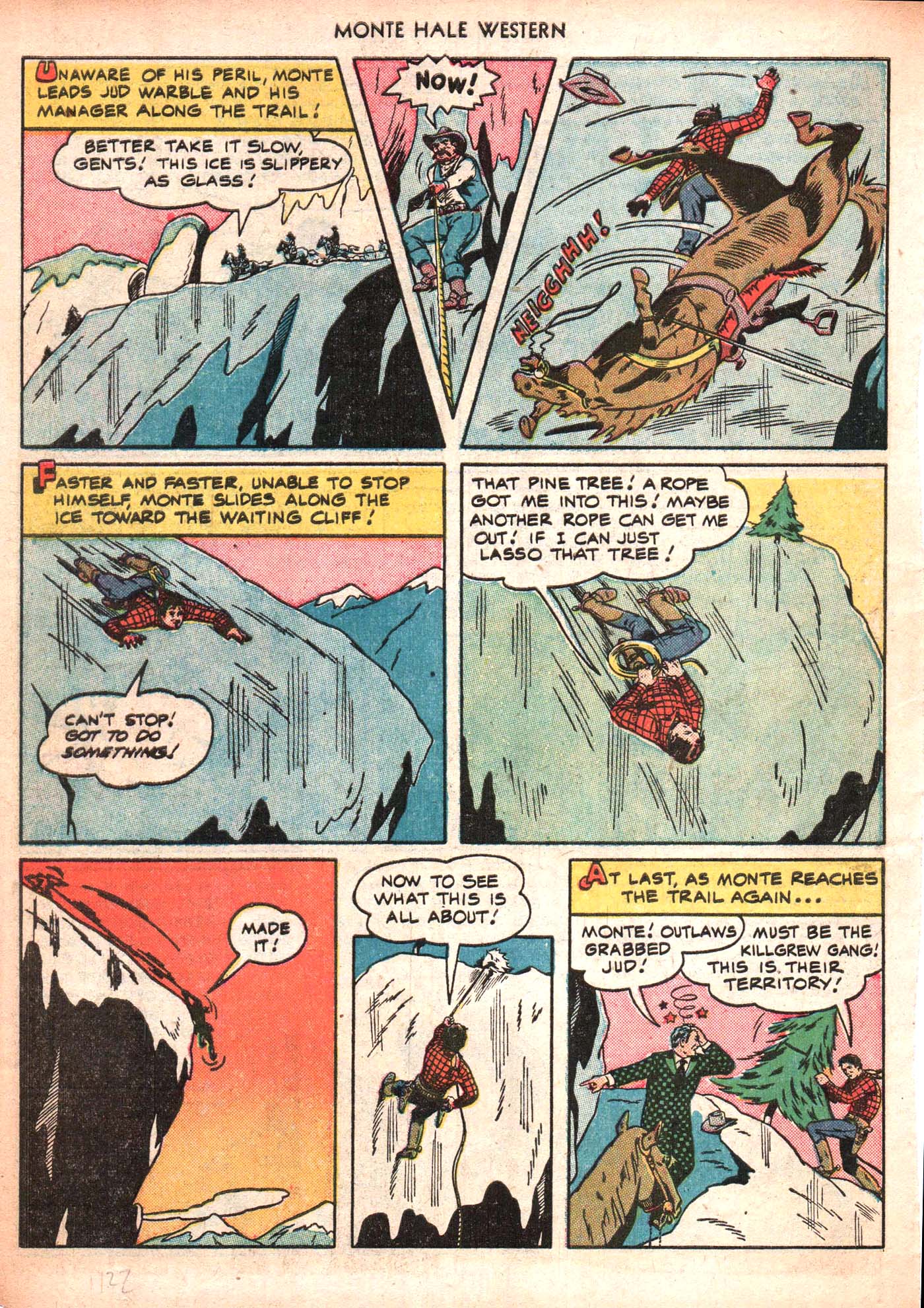 Read online Monte Hale Western comic -  Issue #50 - 22