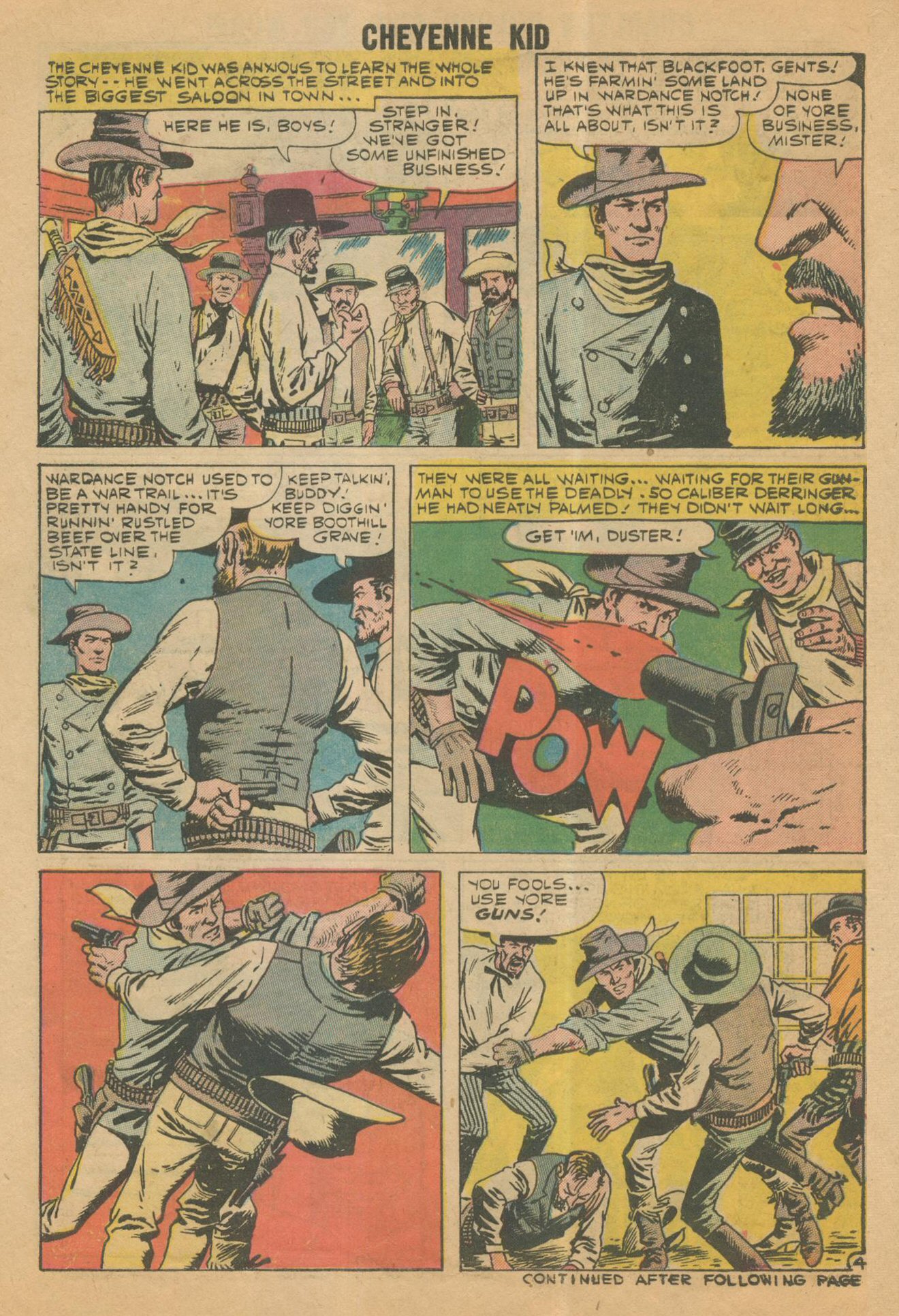 Read online Cheyenne Kid comic -  Issue #20 - 29