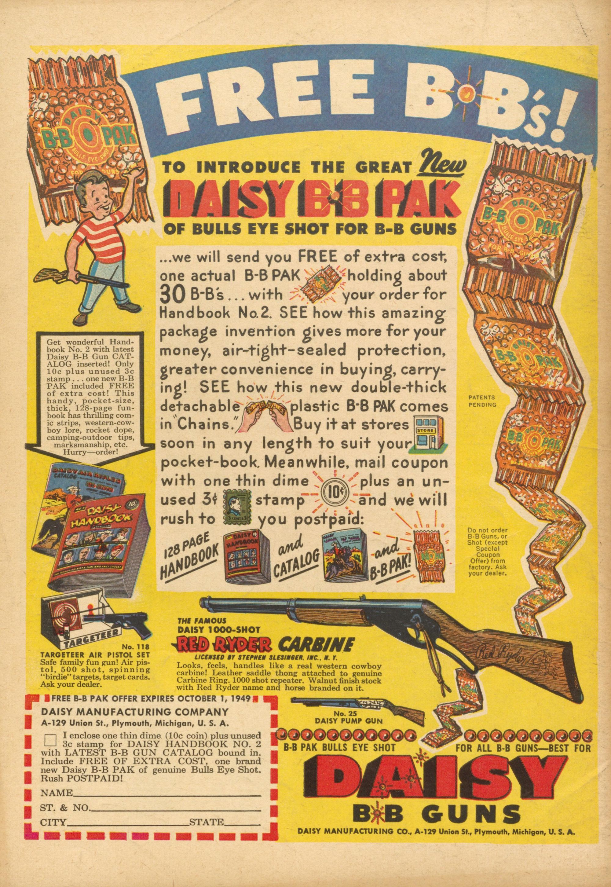 Read online Tom Mix Western (1948) comic -  Issue #19 - 52