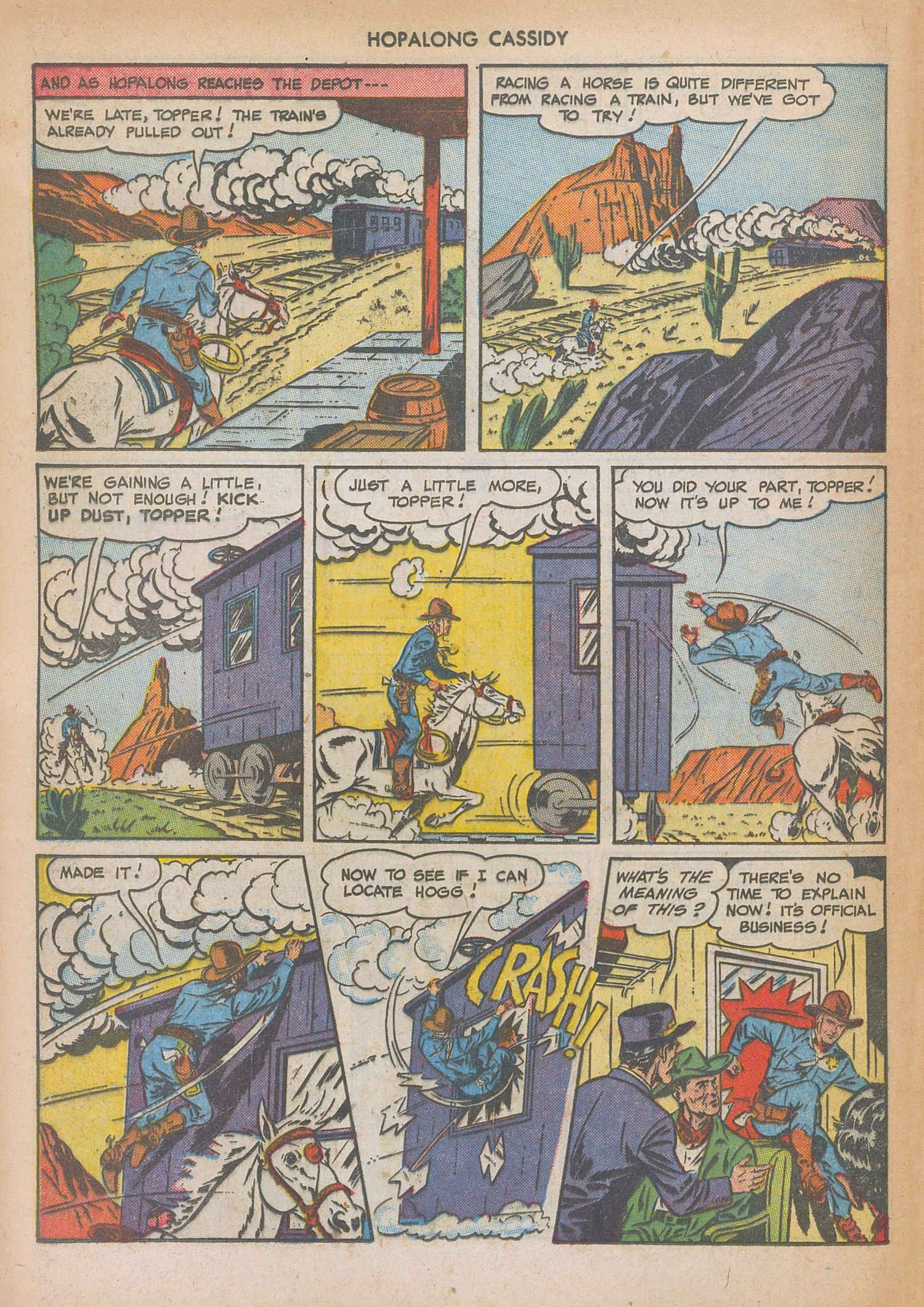 Read online Hopalong Cassidy comic -  Issue #32 - 24