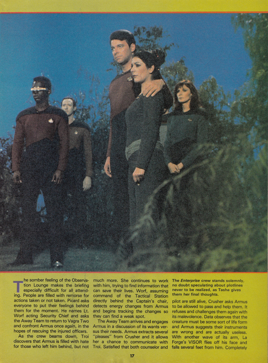 Read online Star Trek The Next Generation (1990) comic -  Issue #8 - 17