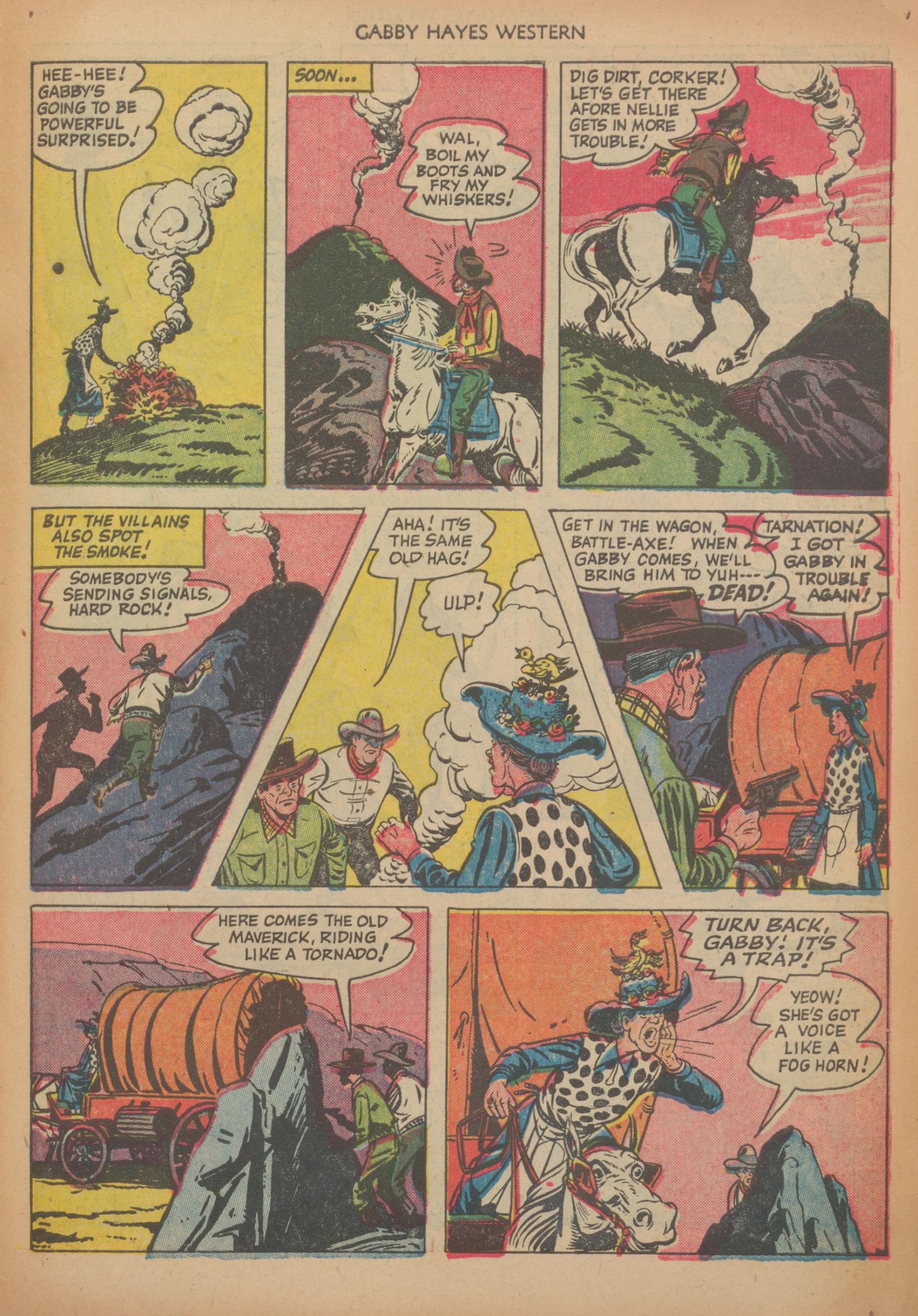 Read online Gabby Hayes Western comic -  Issue #38 - 31