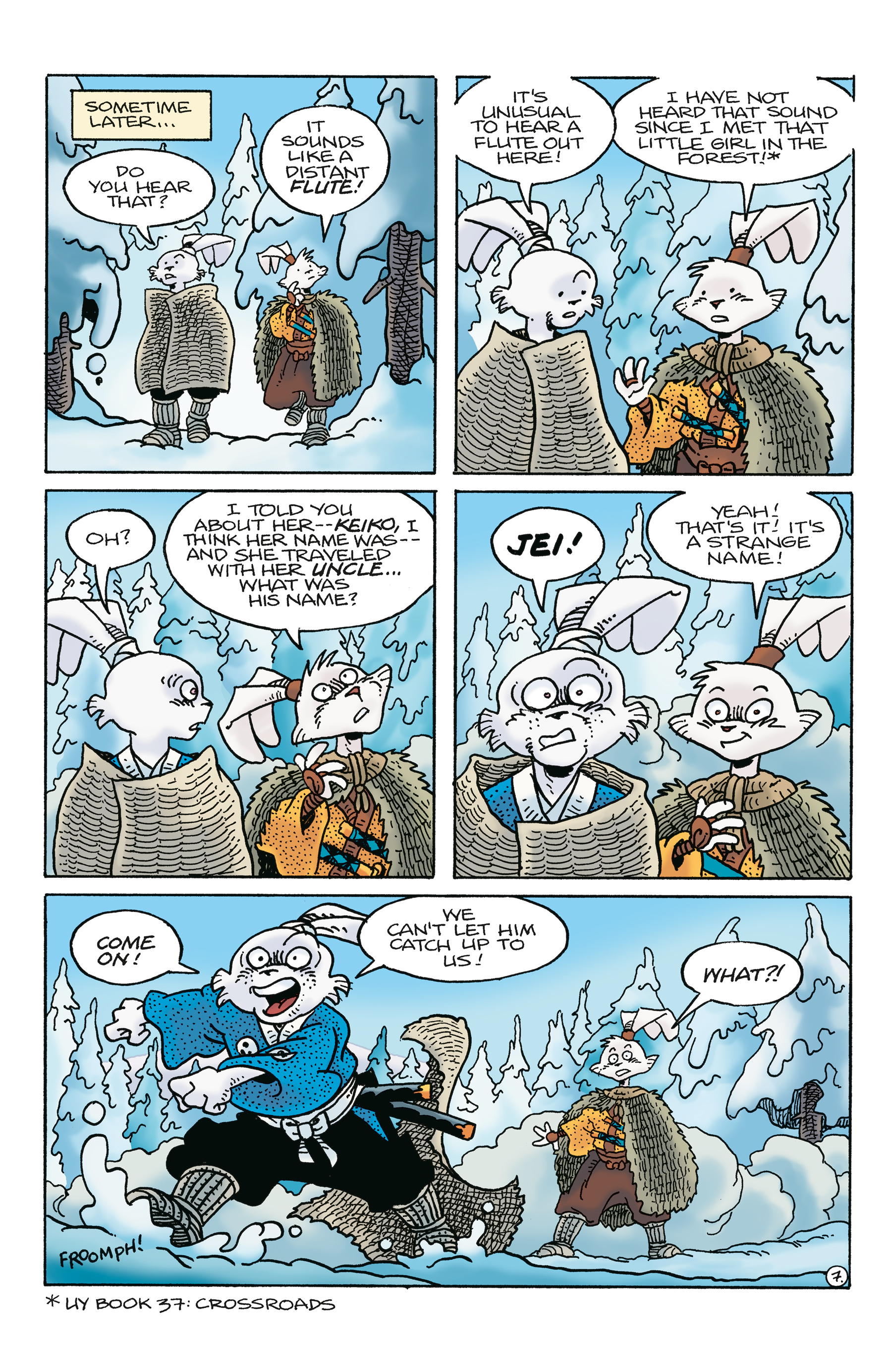 Read online Usagi Yojimbo: Ice and Snow comic -  Issue #4 - 9