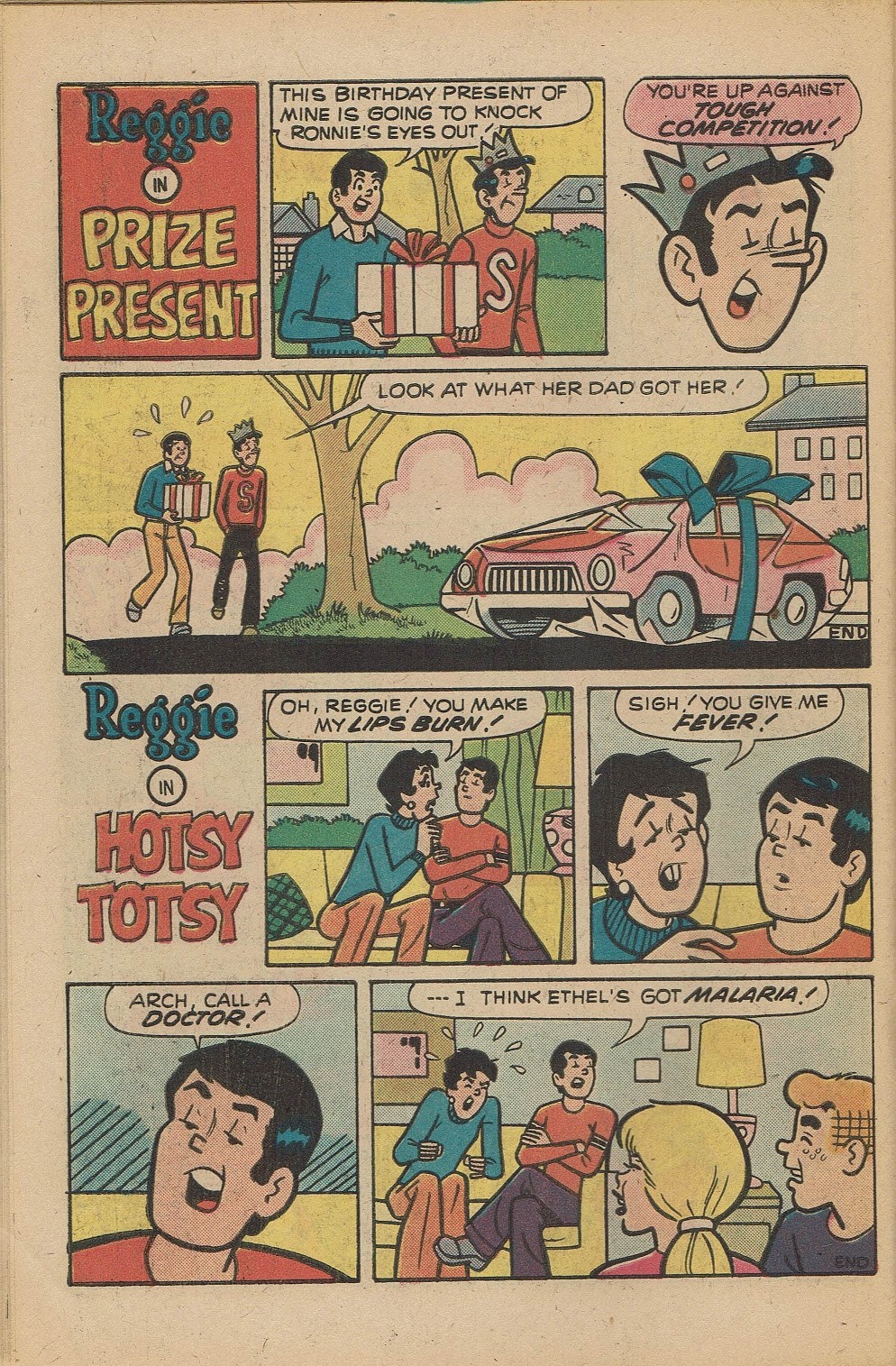 Read online Reggie's Wise Guy Jokes comic -  Issue #38 - 22