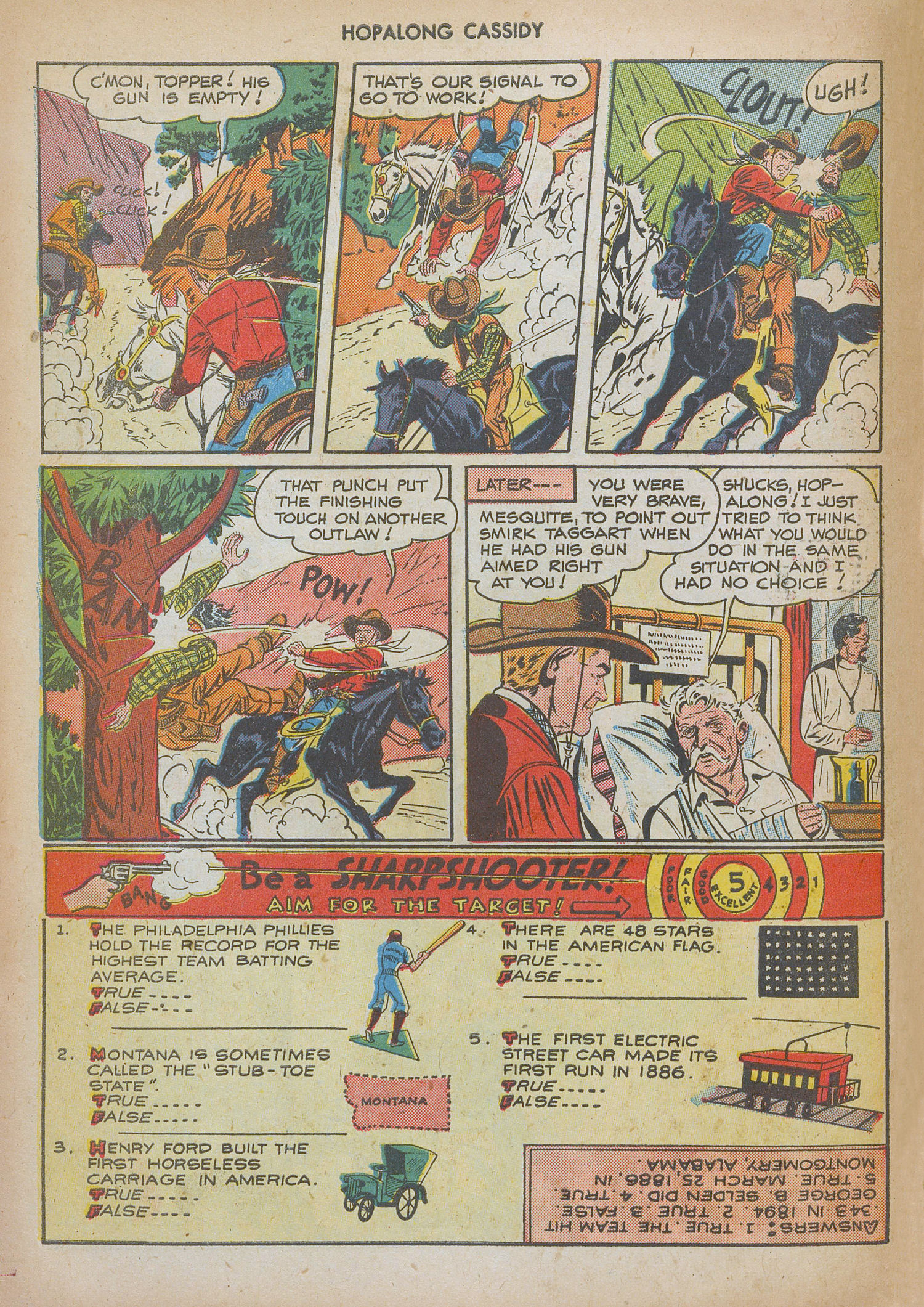 Read online Hopalong Cassidy comic -  Issue #28 - 20