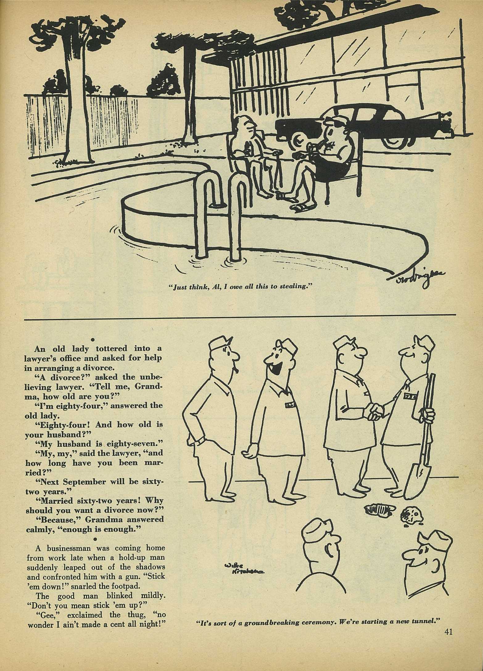 Read online Cartoons and Gags comic -  Issue #5 - 41