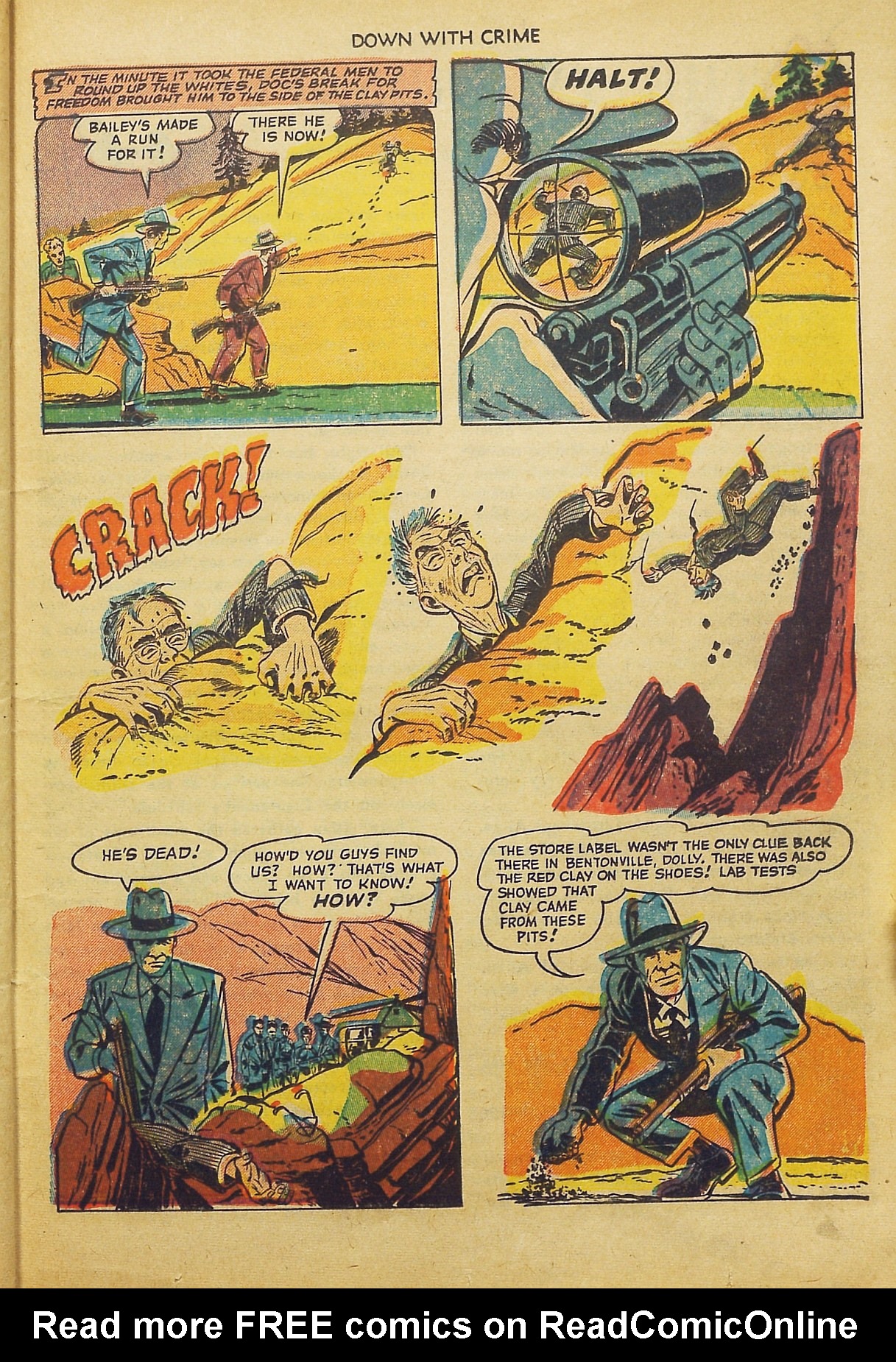 Read online Down With Crime comic -  Issue #4 - 25