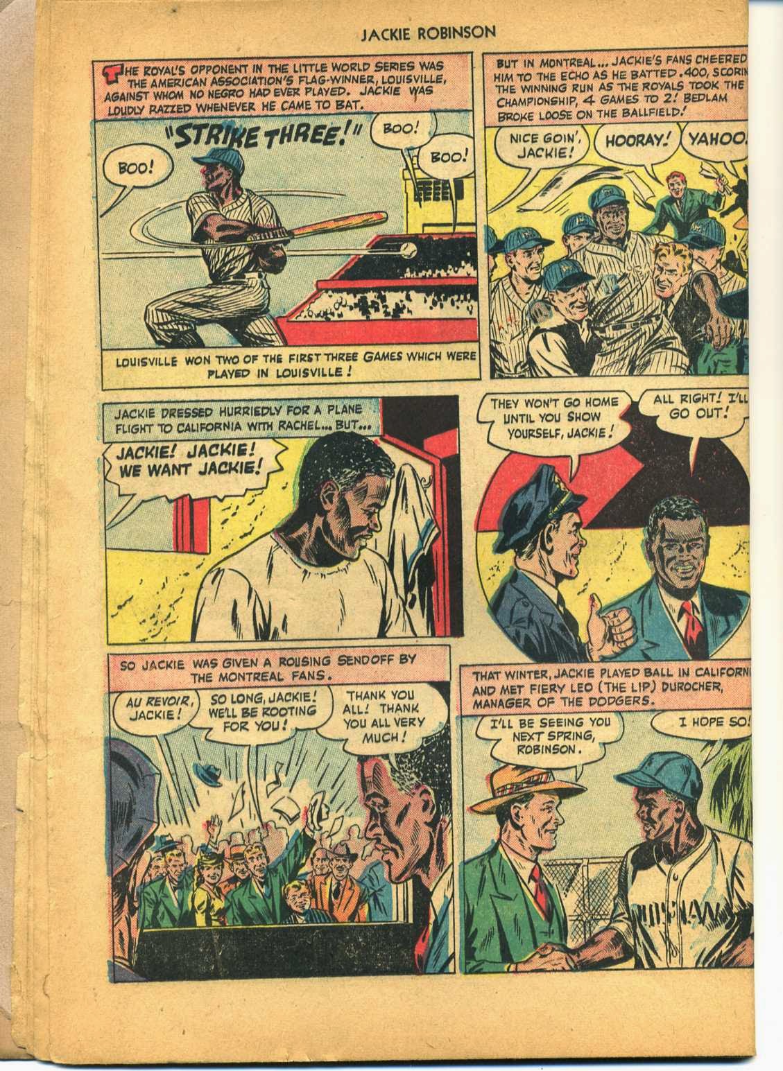 Read online Jackie Robinson comic -  Issue #1 - 17