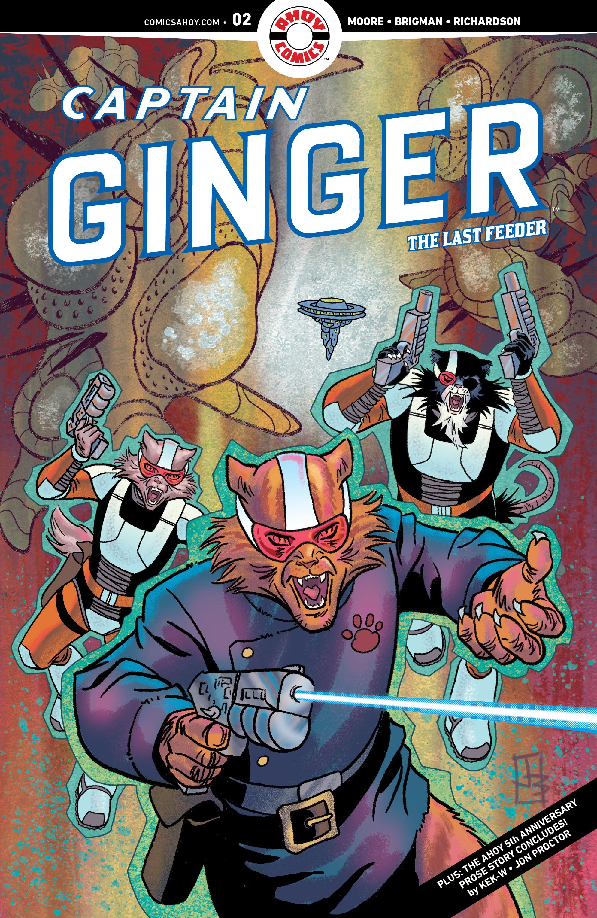Read online Captain Ginger: The Last Feeder comic -  Issue #2 - 1