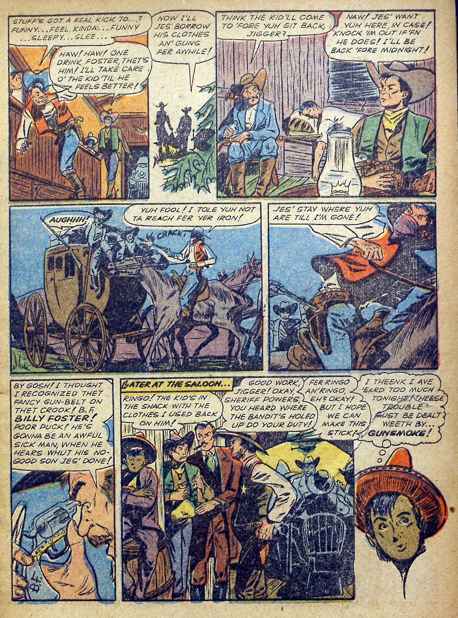 Read online Gunsmoke comic -  Issue #1 - 5