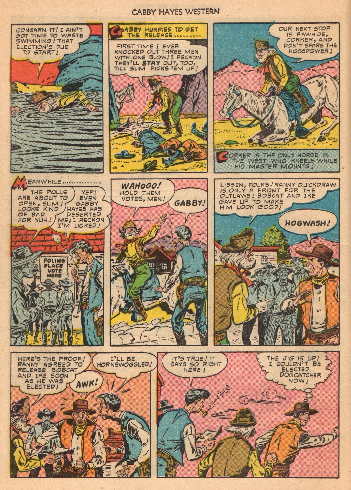 Read online Gabby Hayes Western comic -  Issue #21 - 12