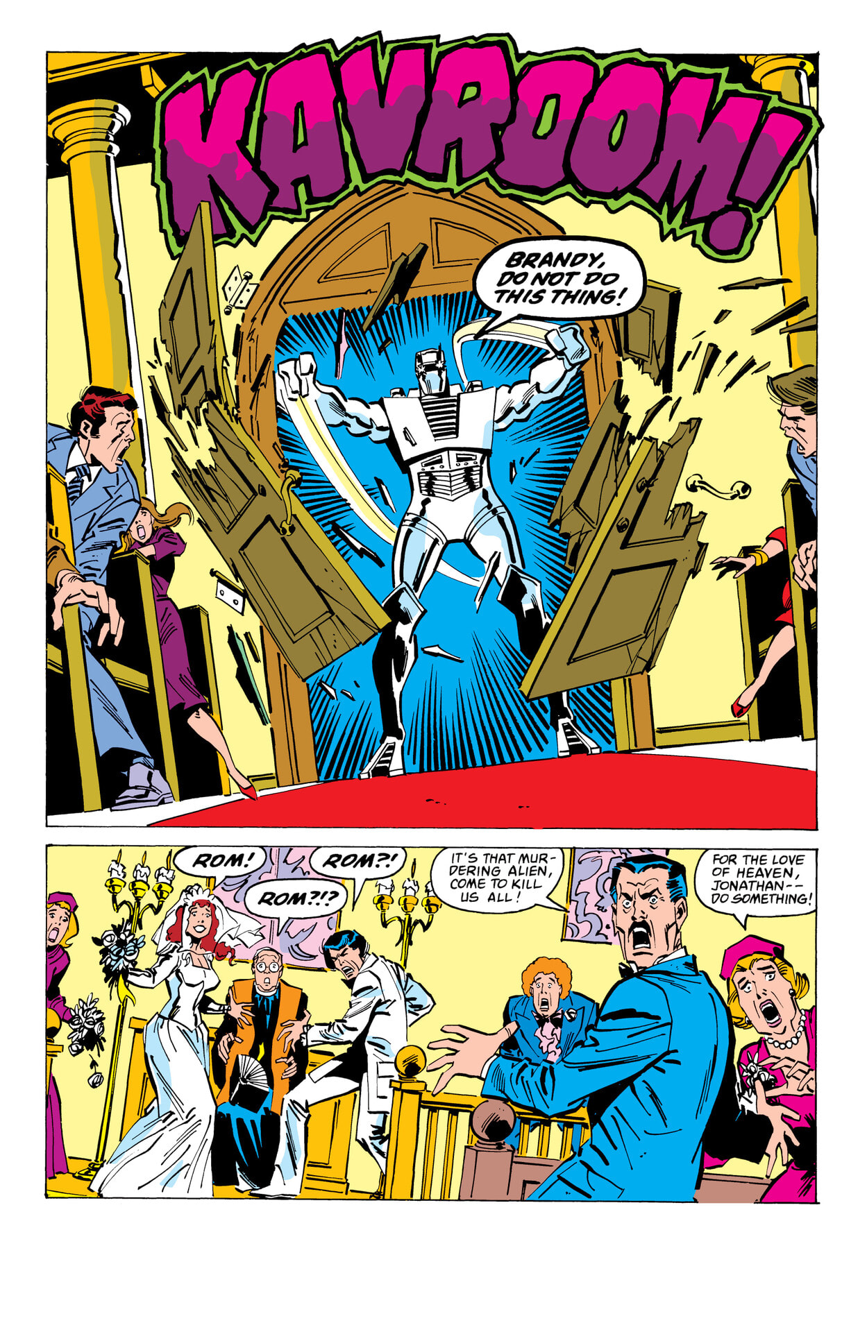 Read online Rom: The Original Marvel Years Omnibus comic -  Issue # TPB (Part 4) - 10
