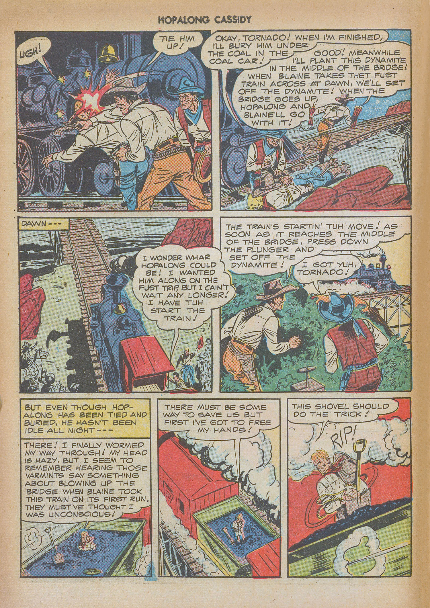 Read online Hopalong Cassidy comic -  Issue #22 - 10