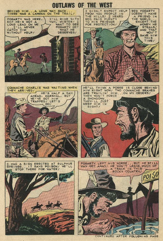 Read online Outlaws of the West comic -  Issue #22 - 31