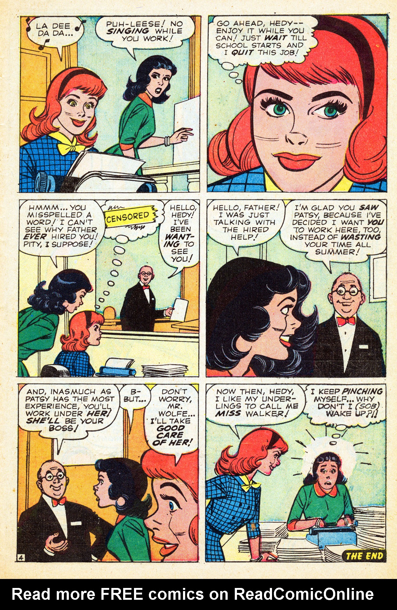 Read online Patsy Walker comic -  Issue #85 - 31