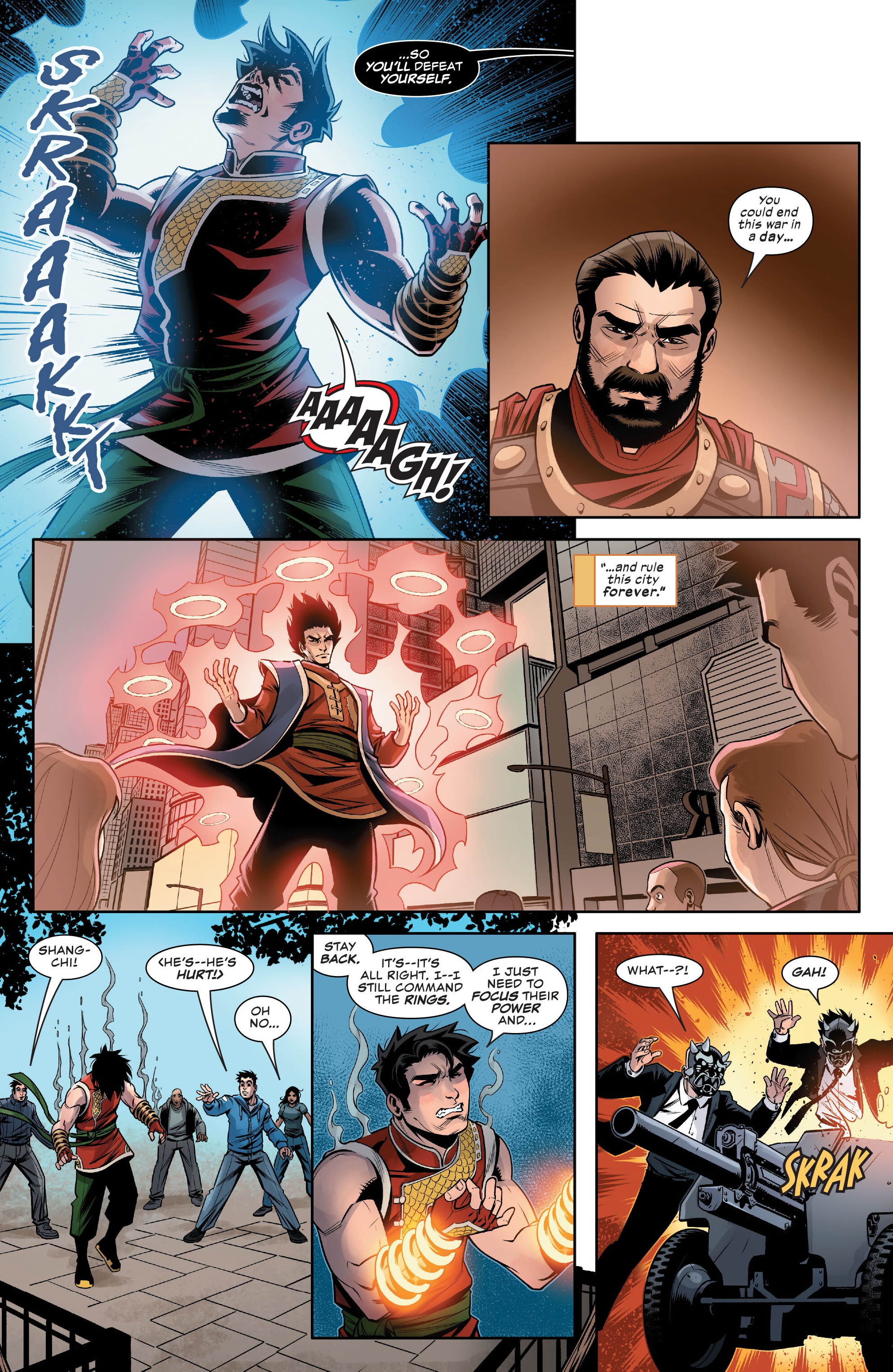 Read online Deadly Hands of Kung Fu: Gang War comic -  Issue #1 - 22