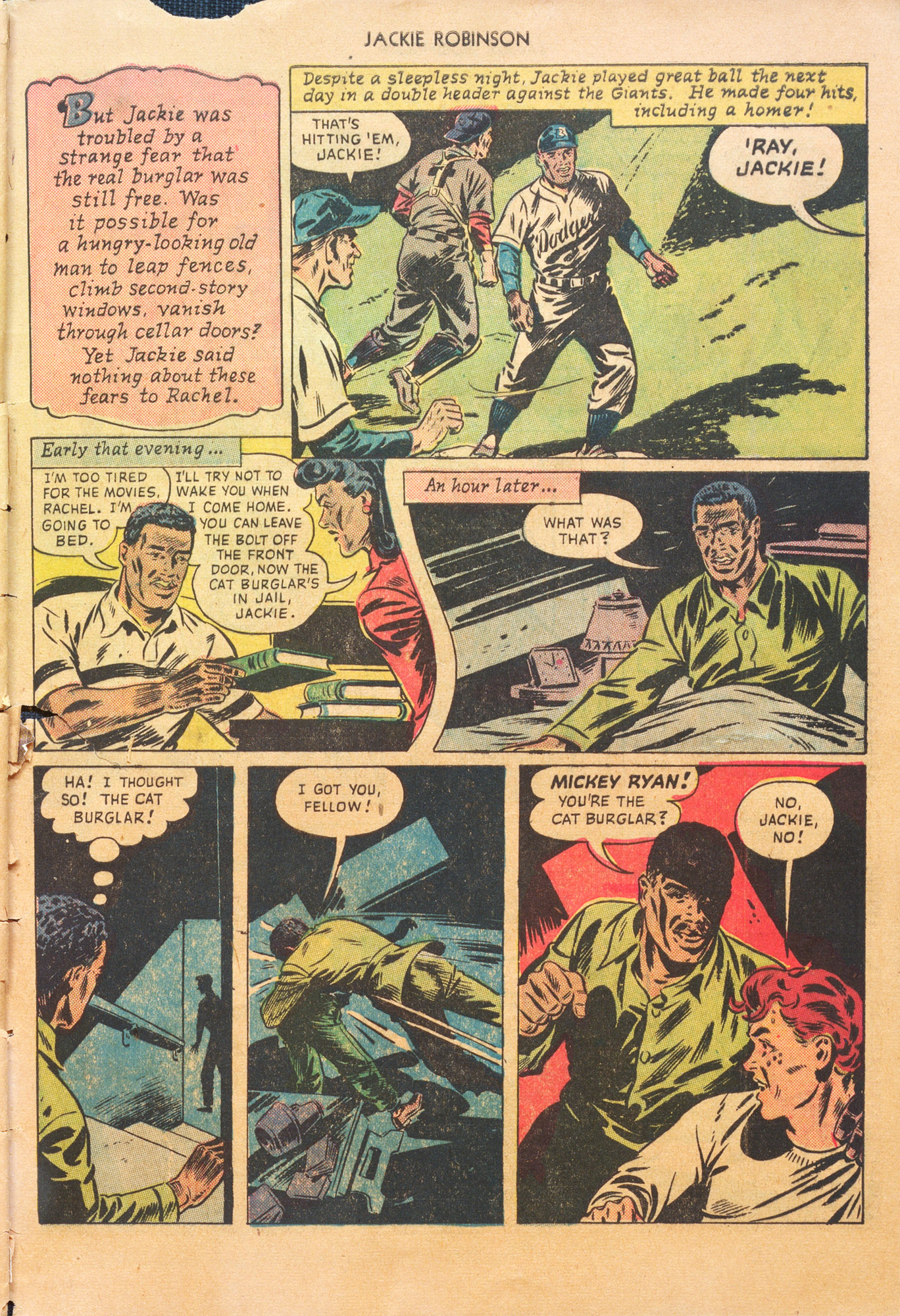 Read online Jackie Robinson comic -  Issue #4 - 32