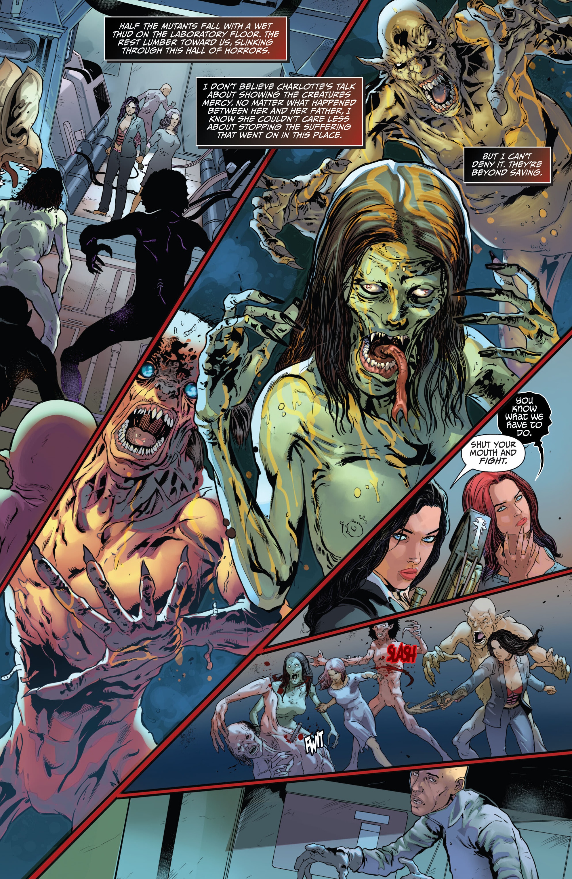 Read online Van Helsing: Bonded by Blood comic -  Issue # Full - 28