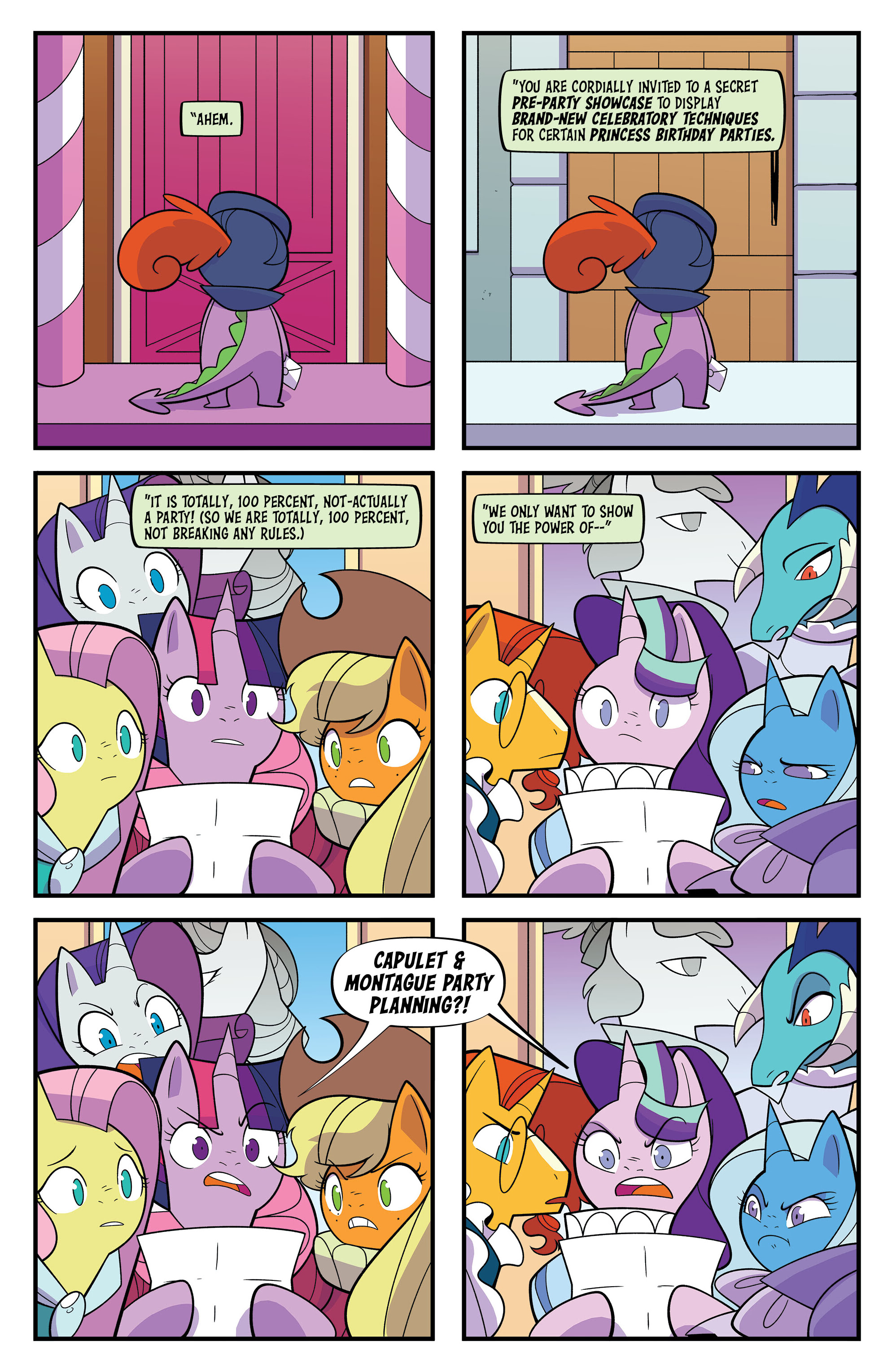 Read online My Little Pony: Valentine's Day Special, Romeo & Juliet comic -  Issue # Full - 19