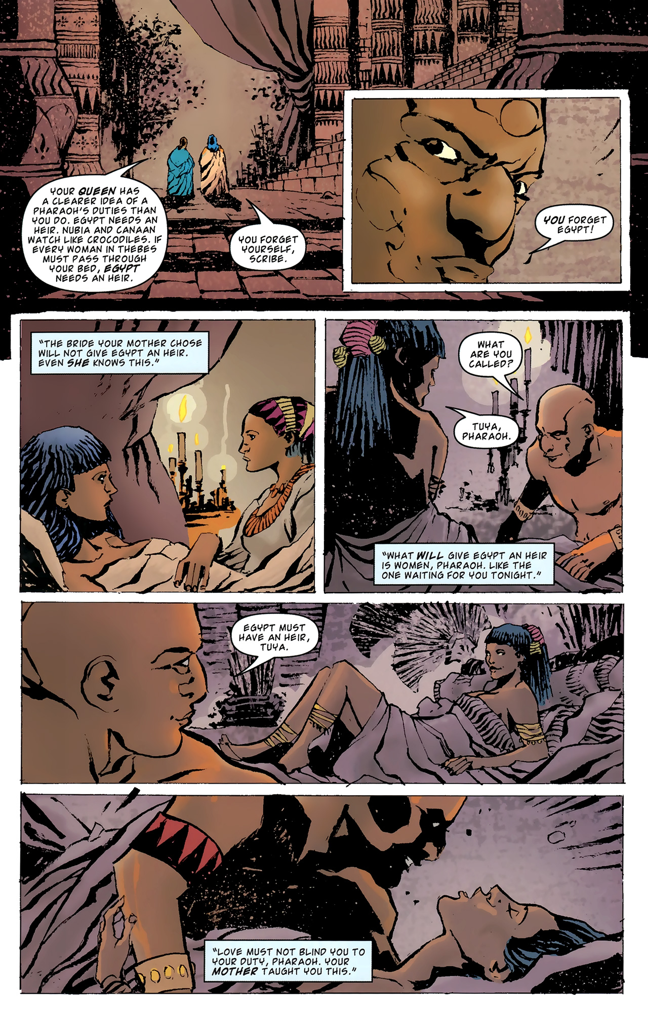 Read online The Murder of King Tut comic -  Issue #4 - 6