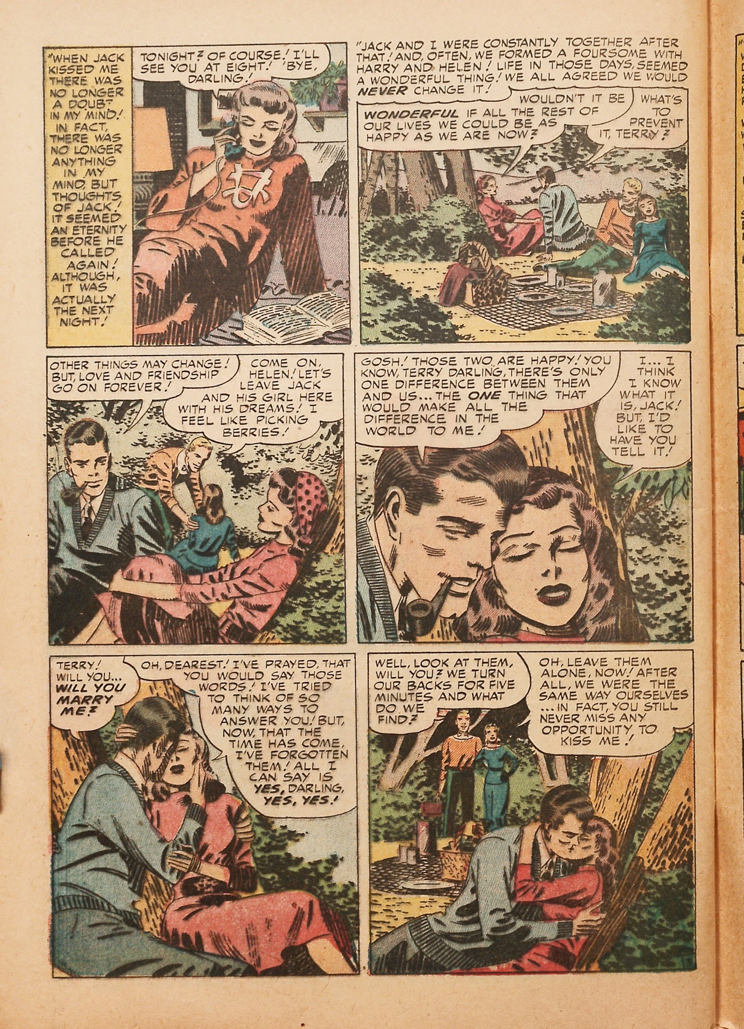 Read online Young Love (1949) comic -  Issue #22 - 42