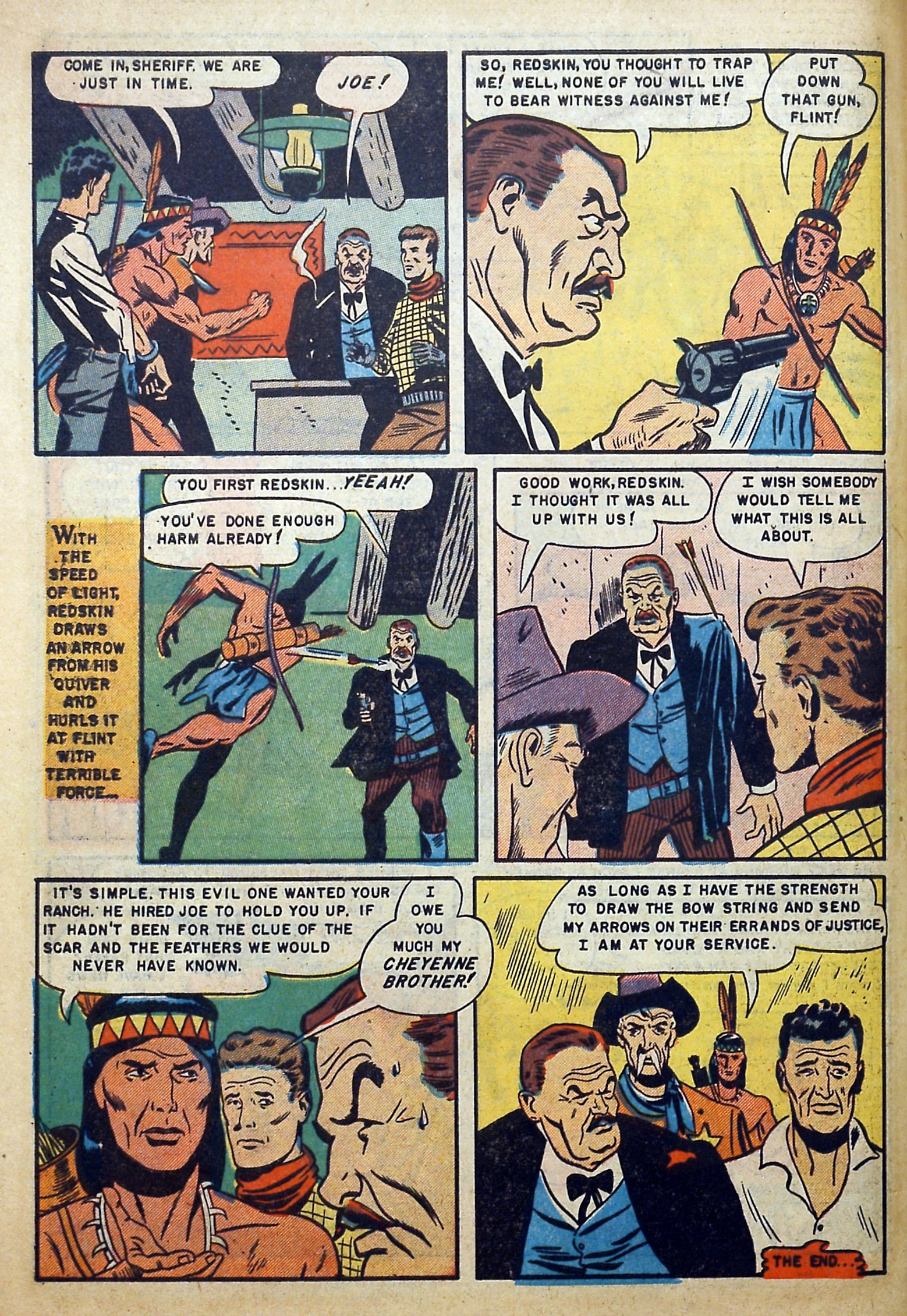 Read online Redskin comic -  Issue #6 - 10