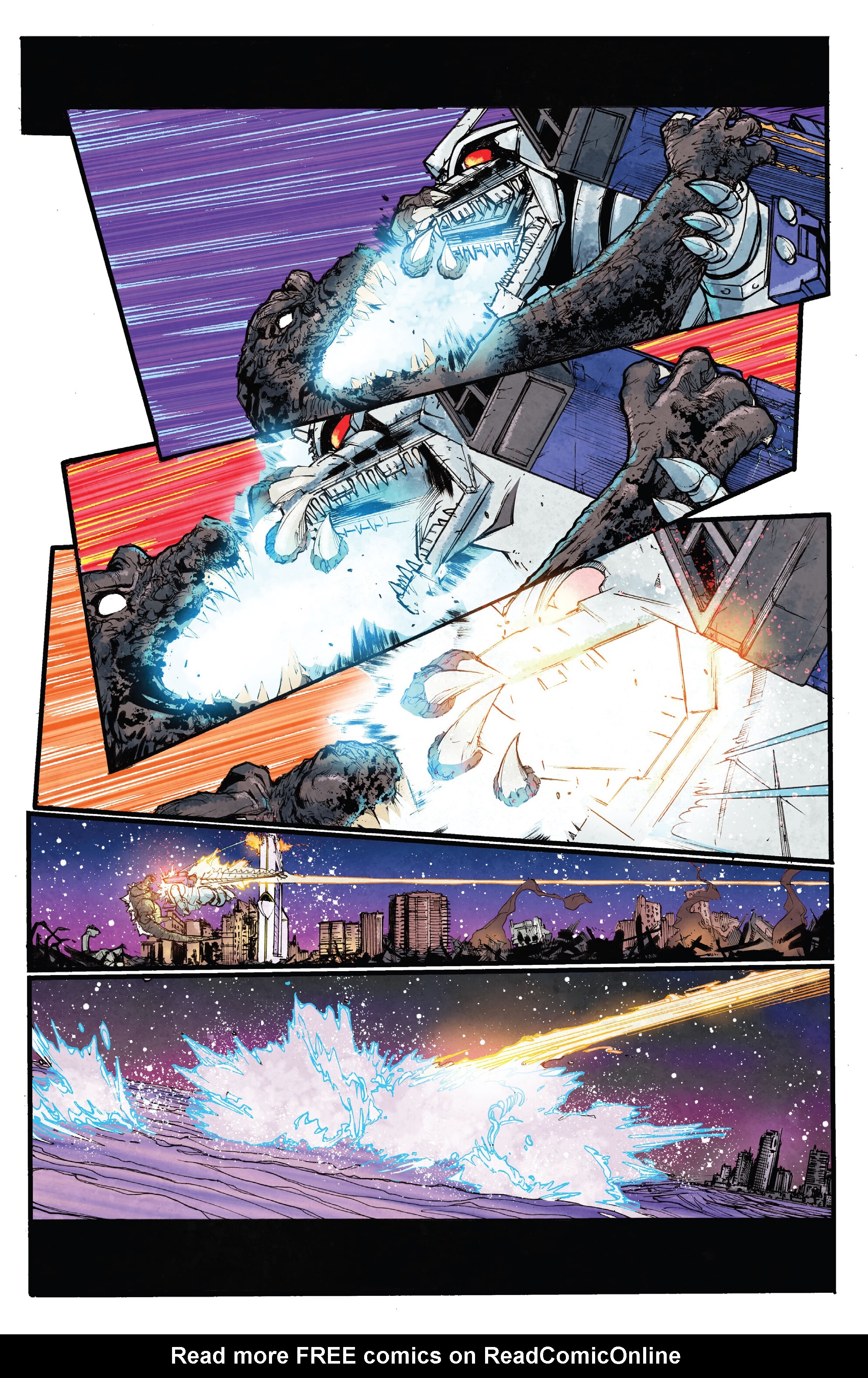 Read online Godzilla Rivals: vs. Mechagodzilla comic -  Issue # Full - 36