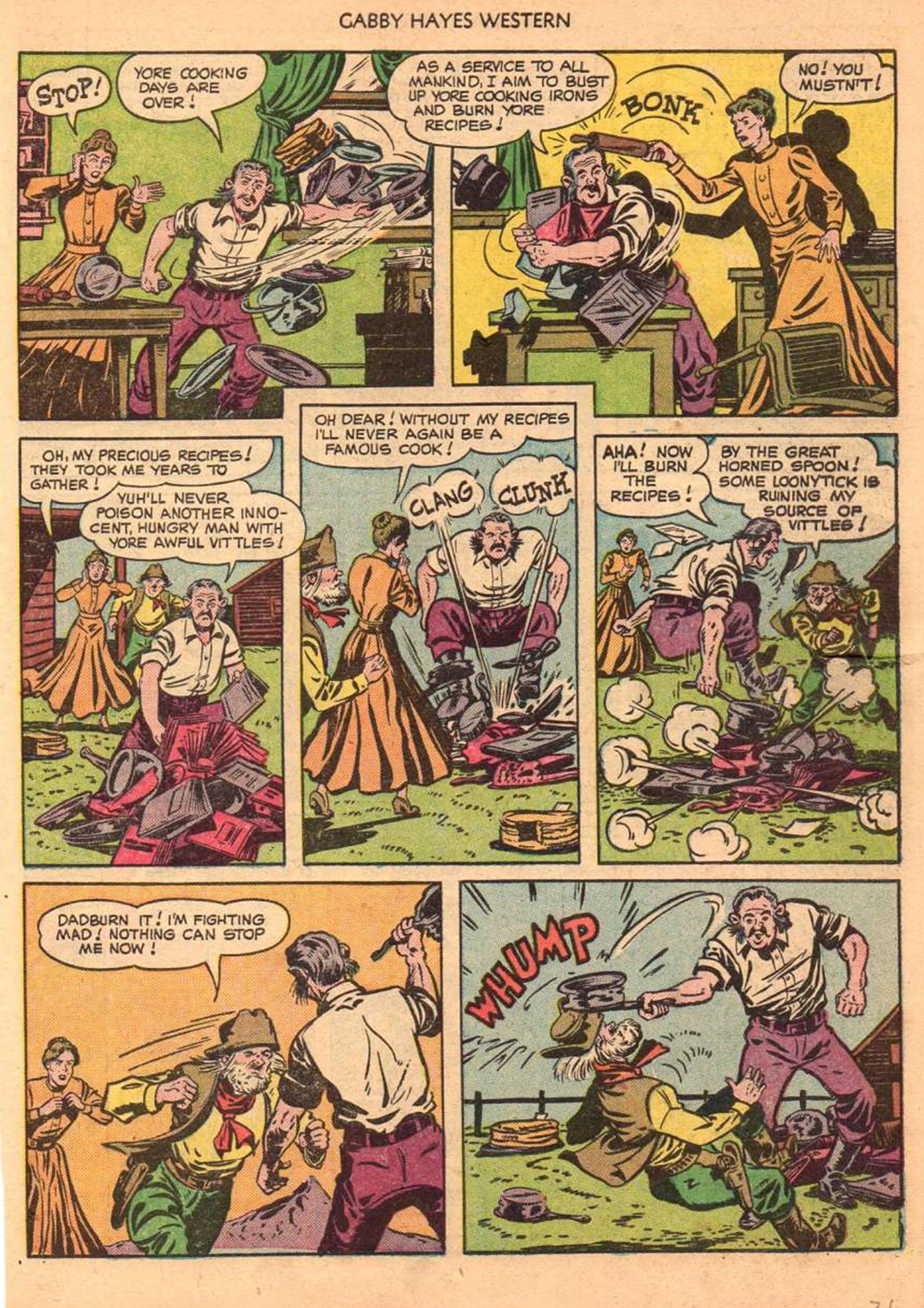 Read online Gabby Hayes Western comic -  Issue #24 - 31