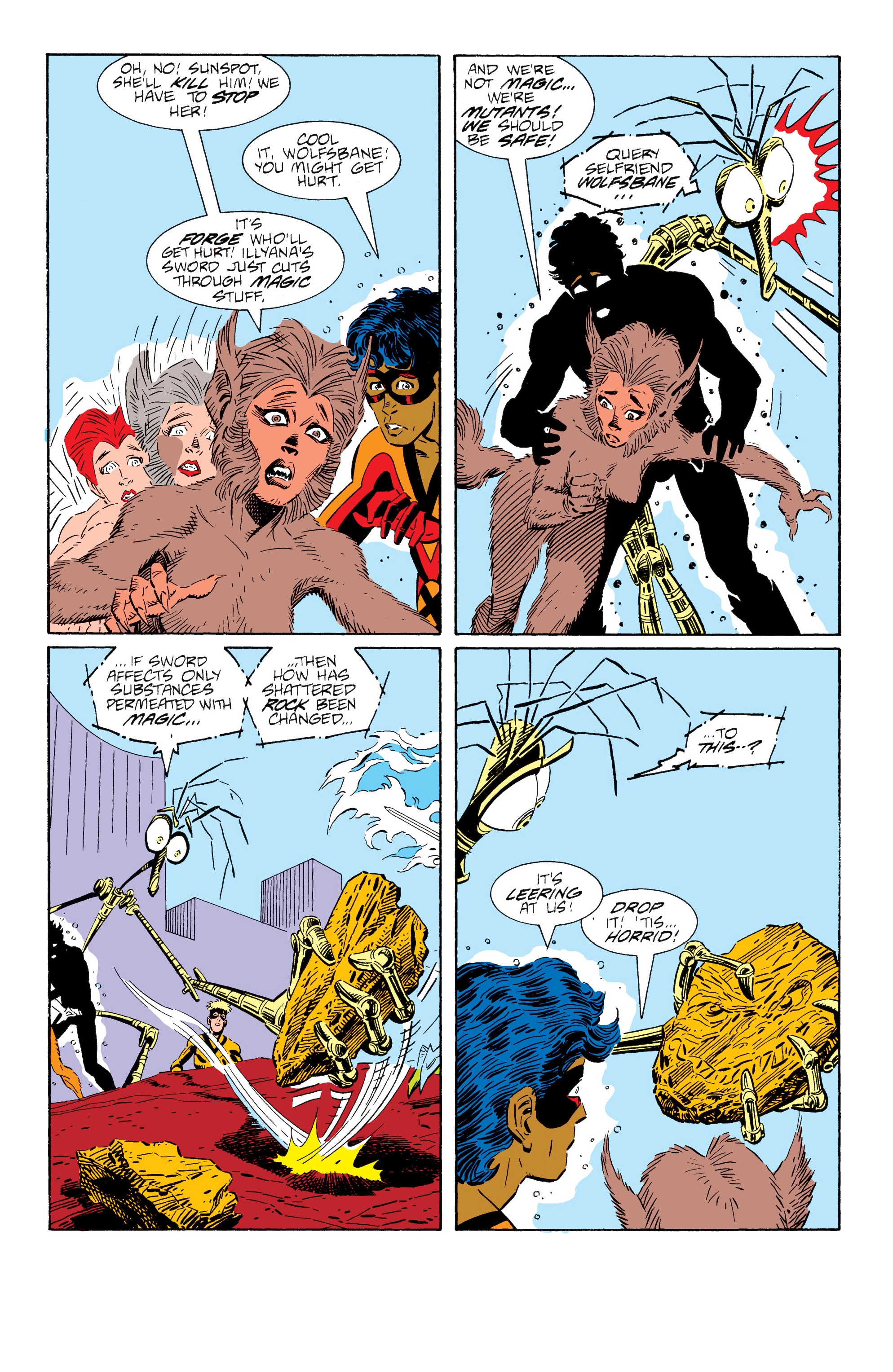 Read online The New Mutants comic -  Issue # _Omnibus 3 (Part 4) - 14