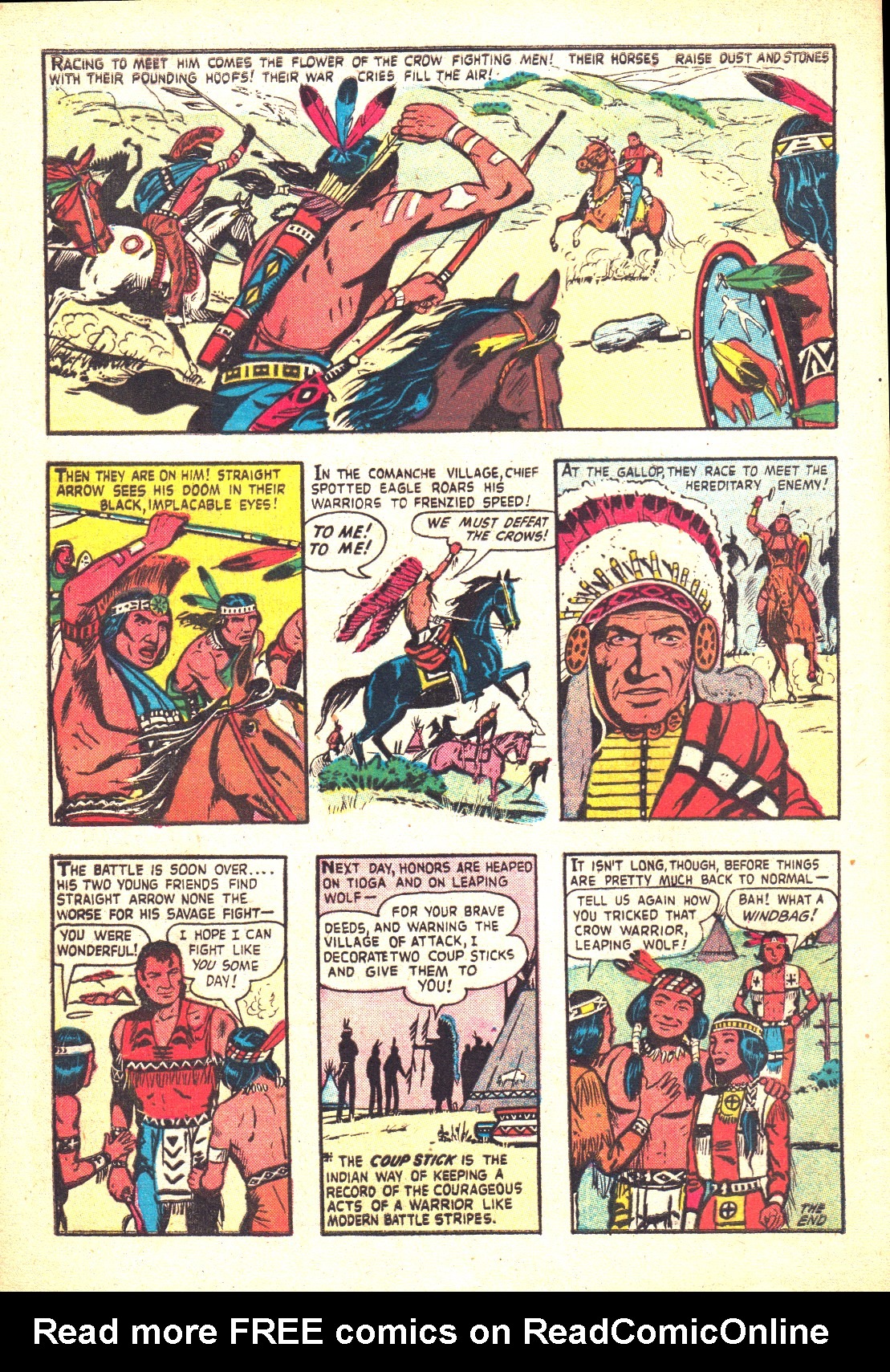 Read online Straight Arrow comic -  Issue #52 - 8