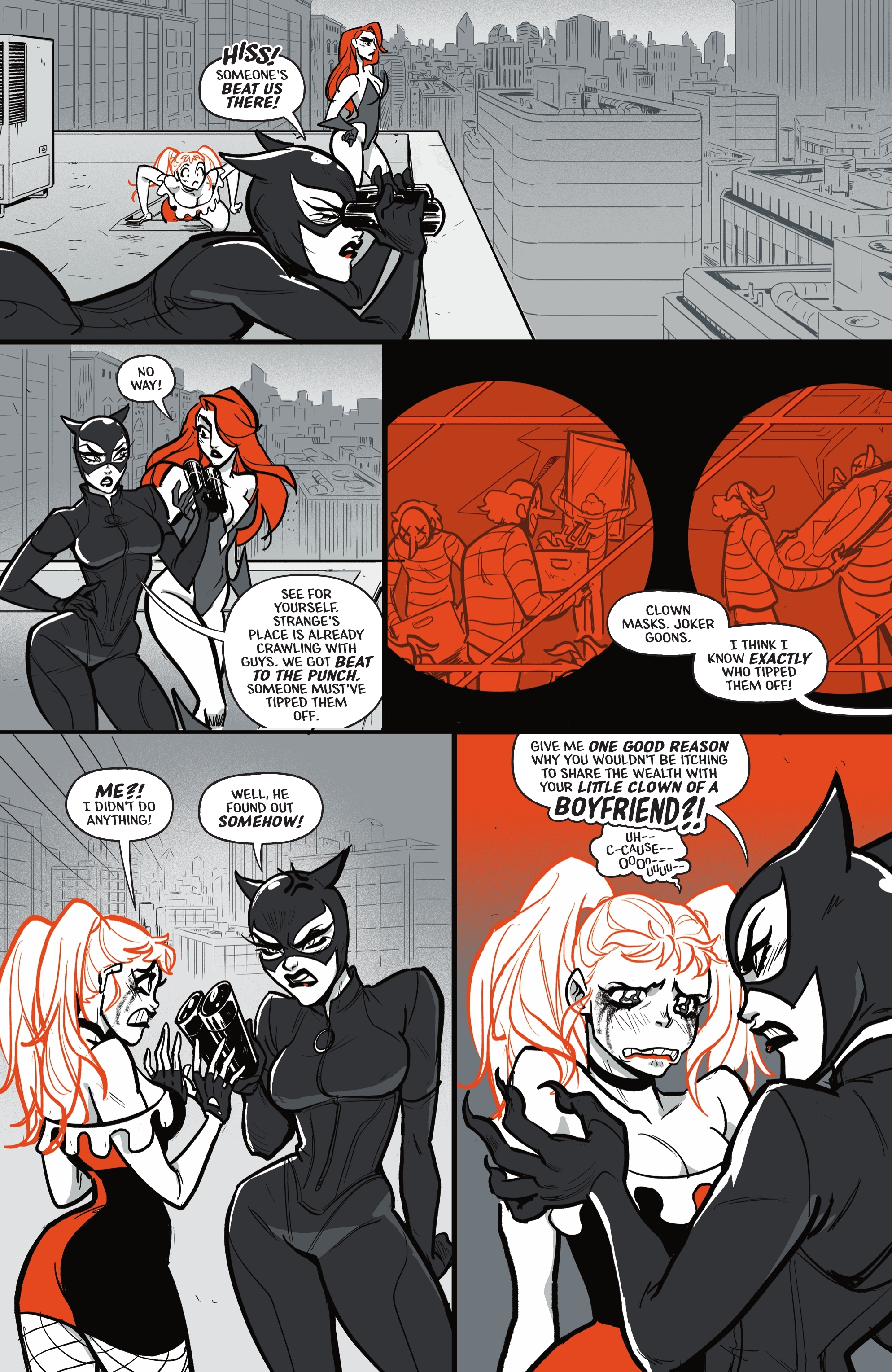 Read online Harley Quinn: Black   White   Redder comic -  Issue #6 - 33