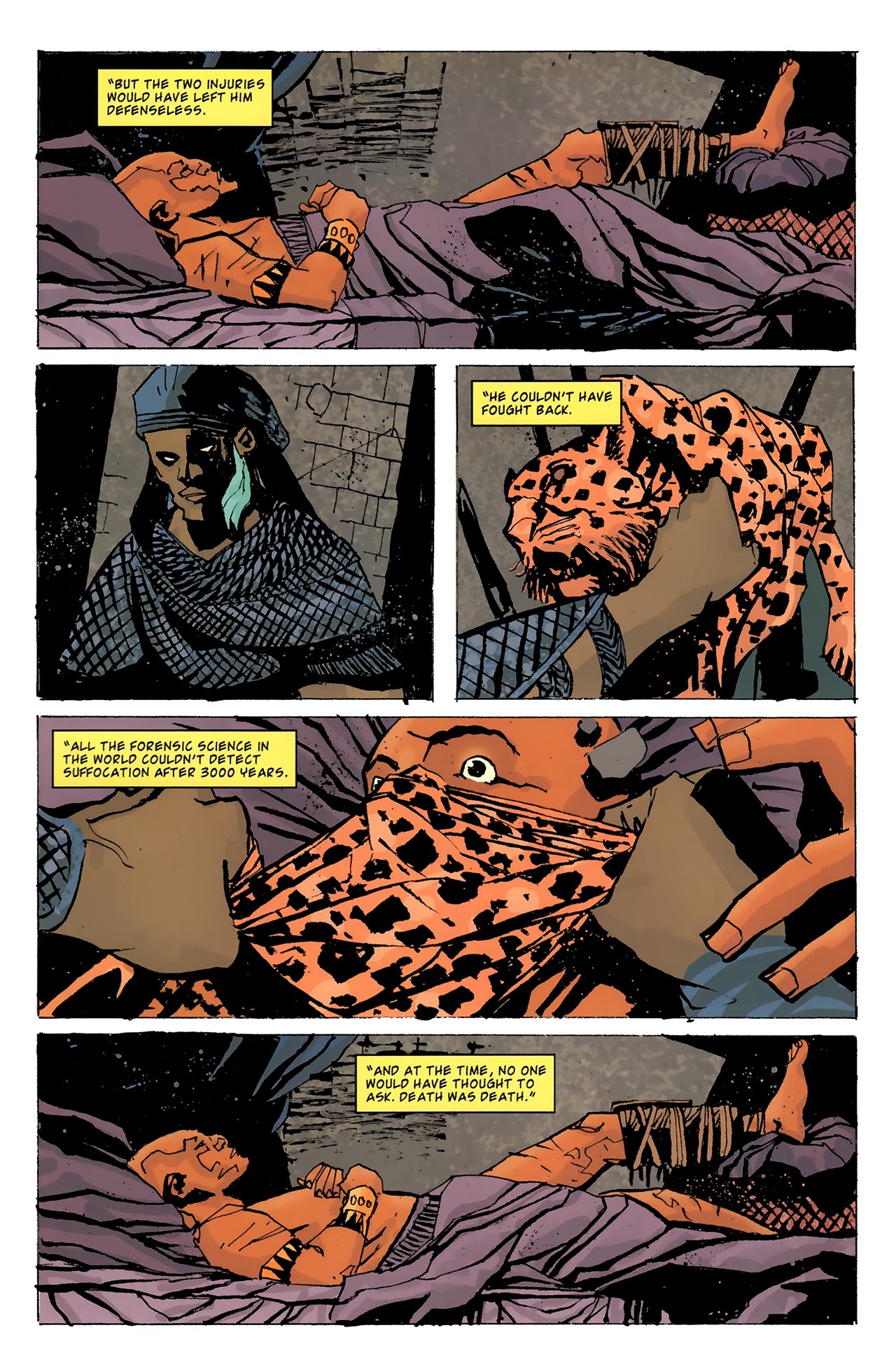 Read online The Murder of King Tut comic -  Issue #5 - 12