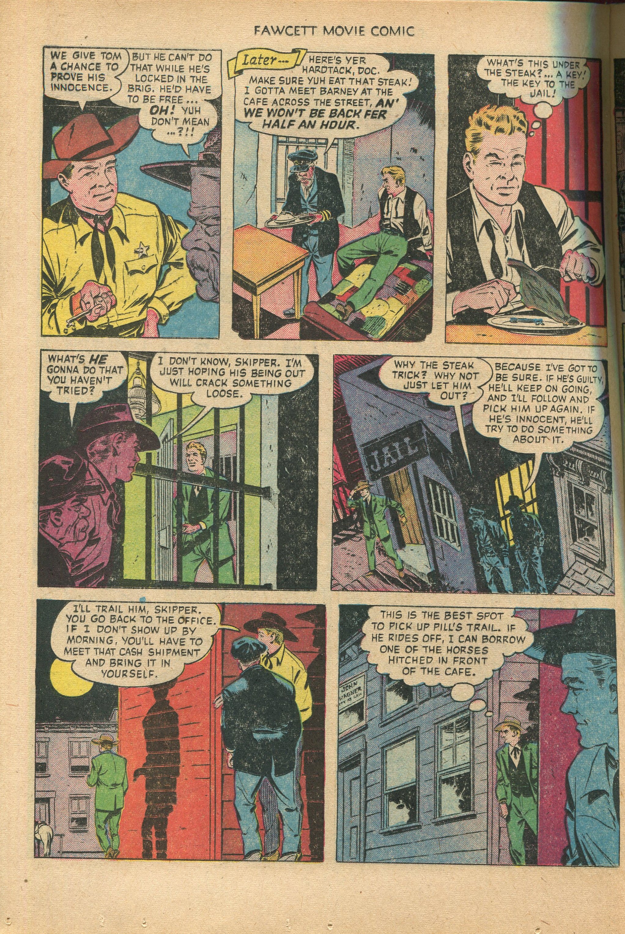 Read online Fawcett Movie Comic comic -  Issue #9 - 24