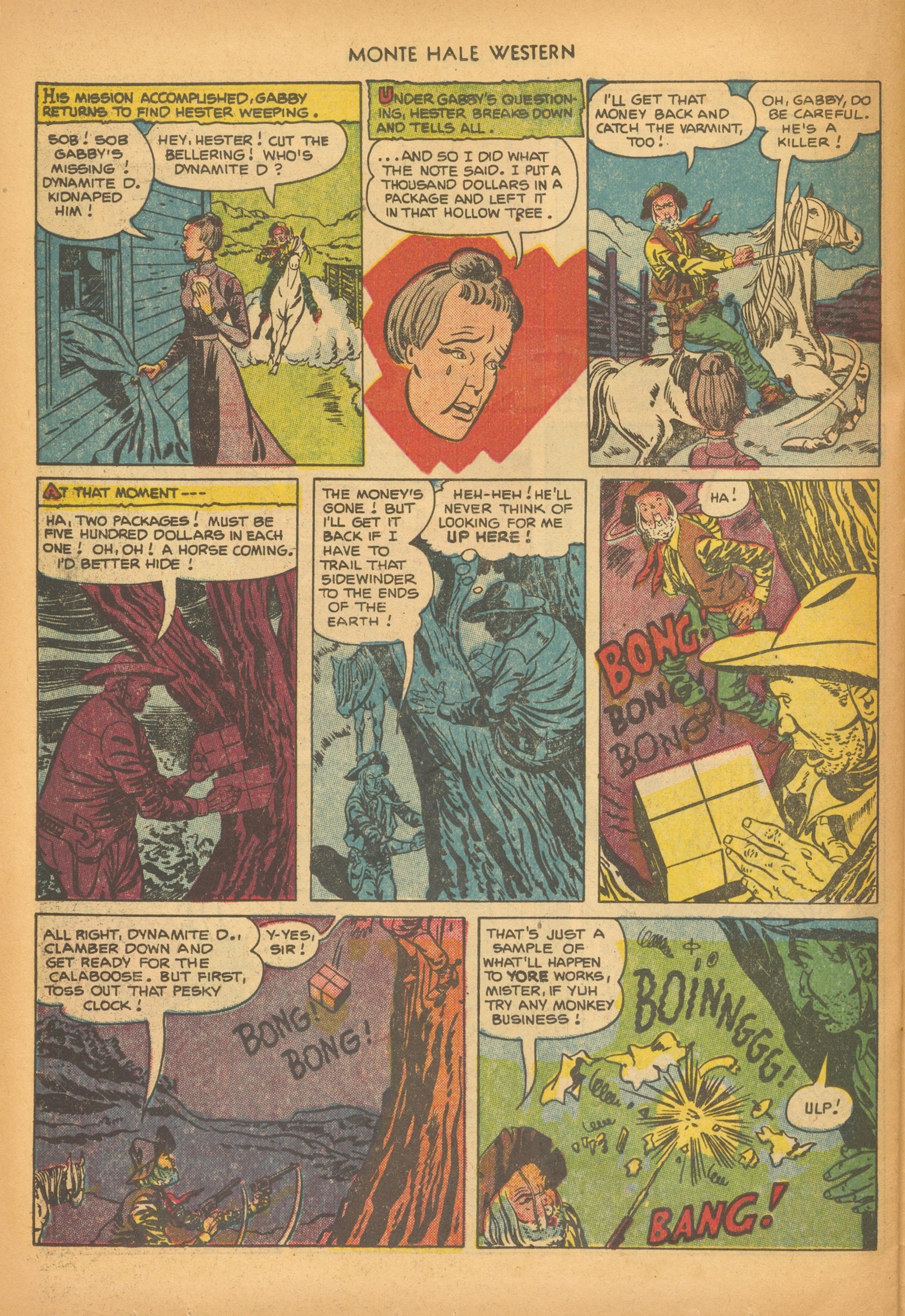 Read online Monte Hale Western comic -  Issue #73 - 26