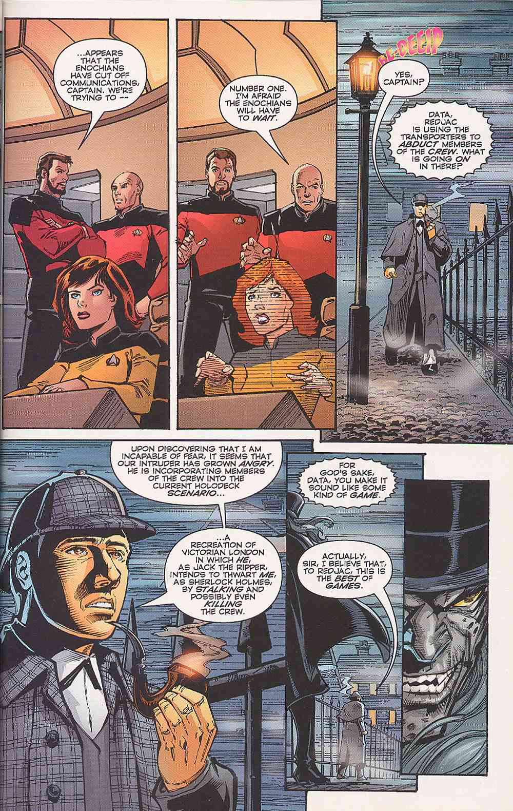 Read online Star Trek: The Next Generation: Embrace the Wolf comic -  Issue # Full - 23