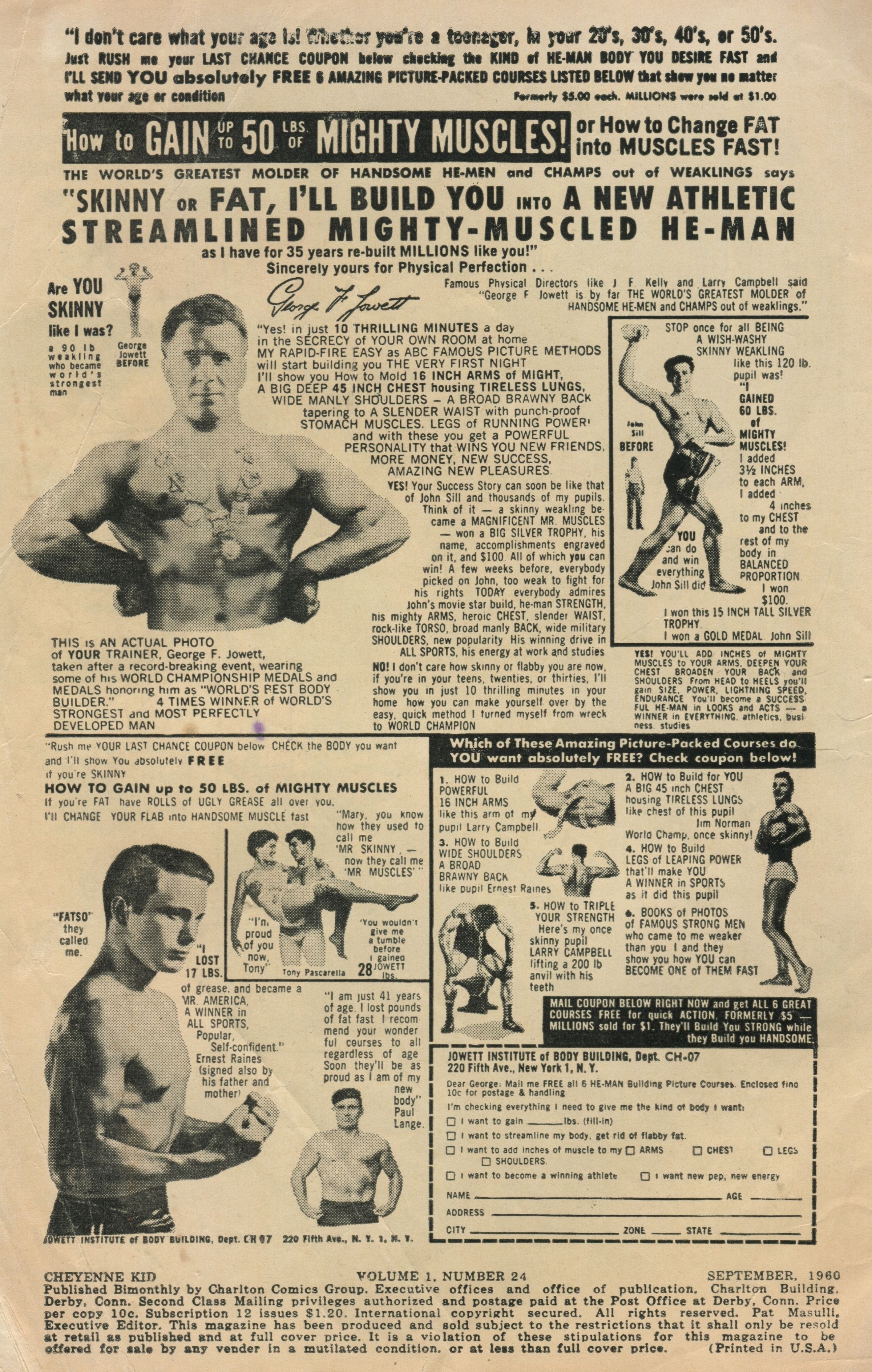 Read online Cheyenne Kid comic -  Issue #24 - 2