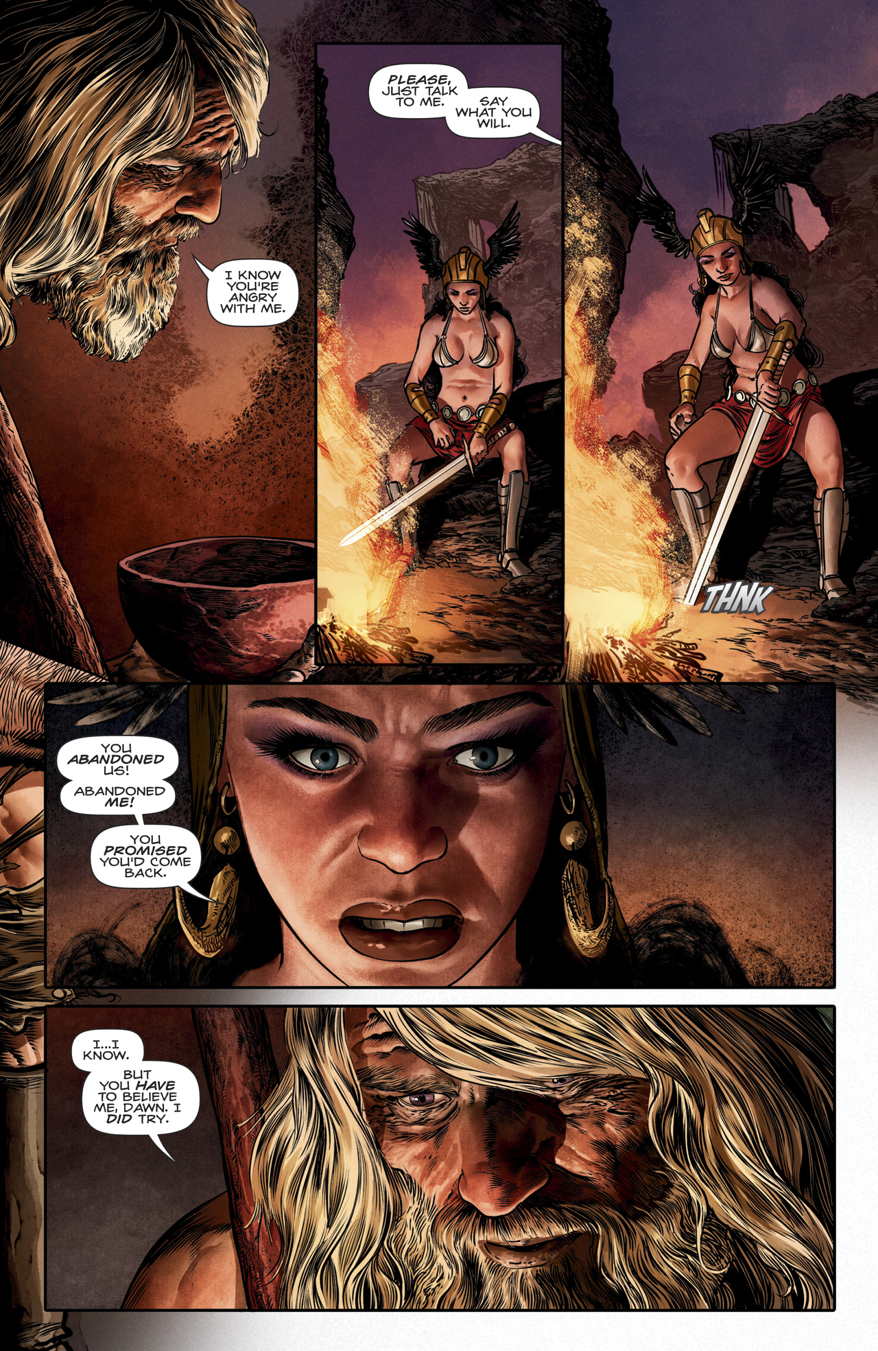 Read online Frank Frazetta's Dawn Attack comic -  Issue #3 - 6