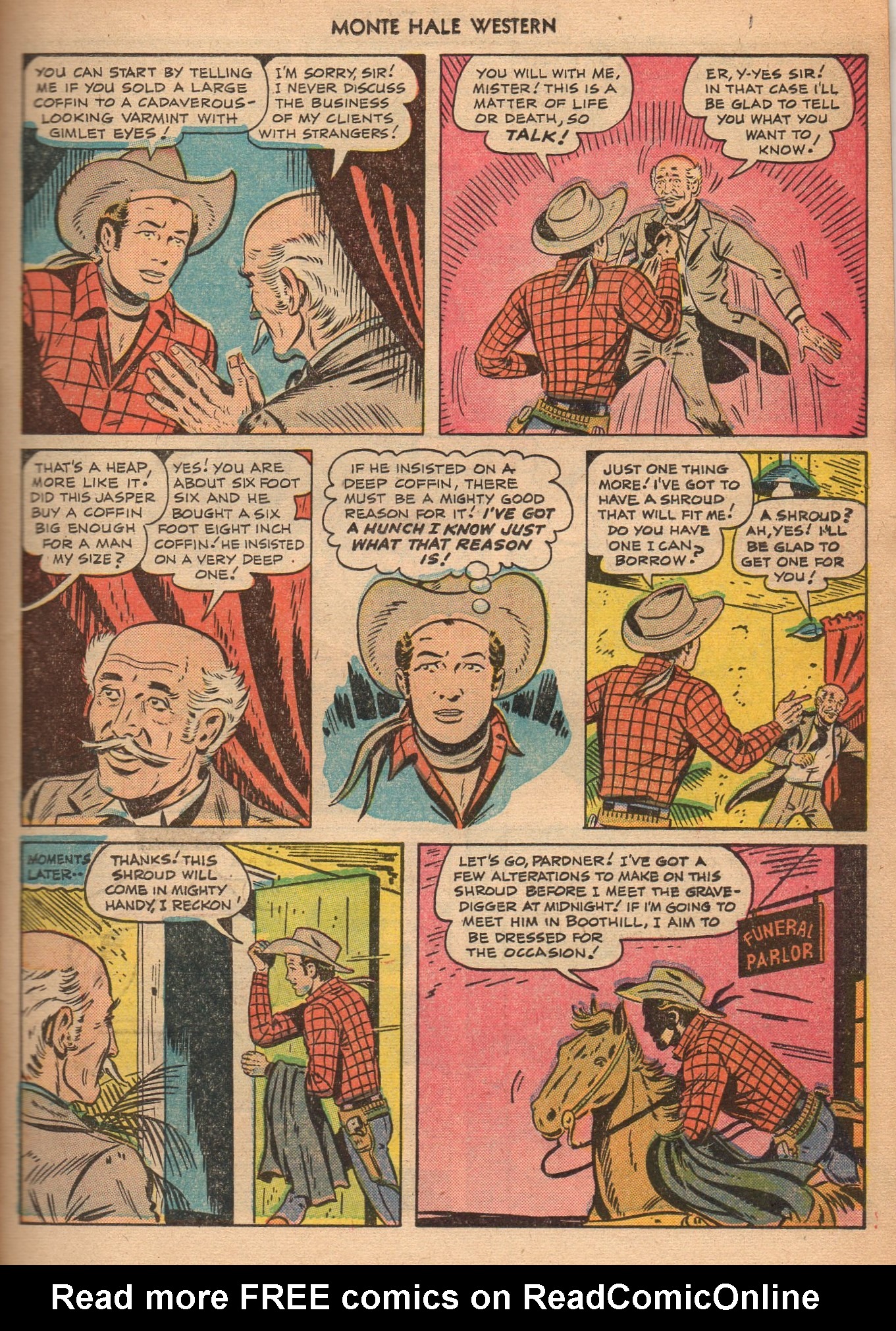 Read online Monte Hale Western comic -  Issue #51 - 11