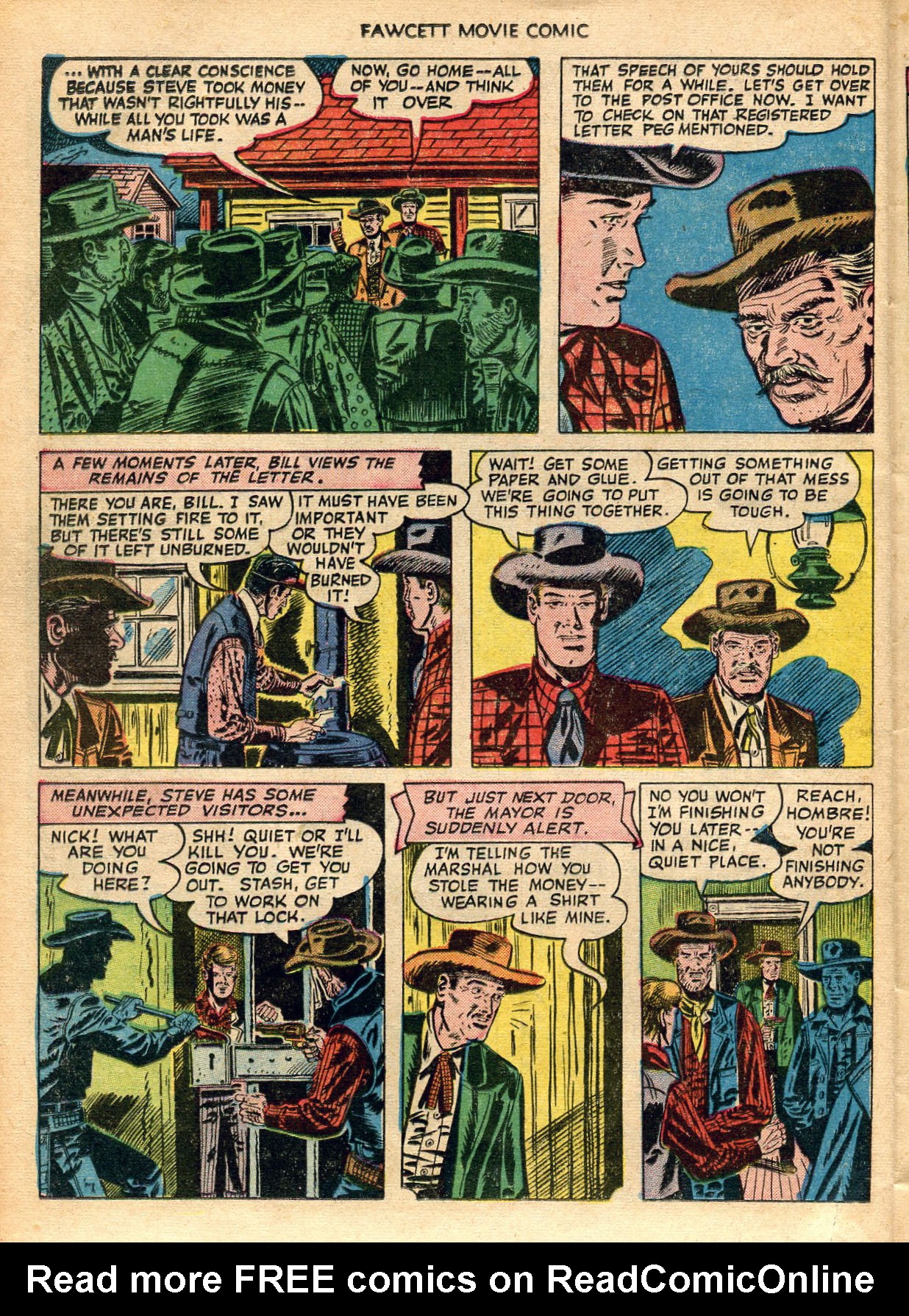 Read online Fawcett Movie Comic comic -  Issue #10 - 24