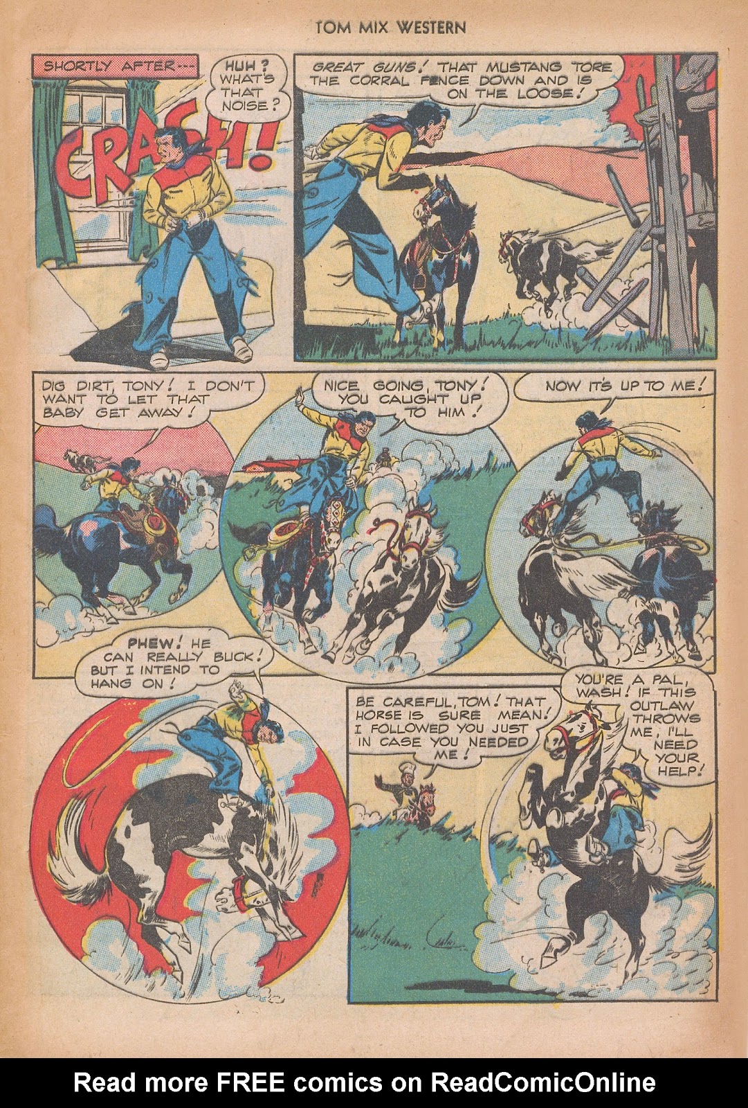 Tom Mix Western (1948) issue 10 - Page 5