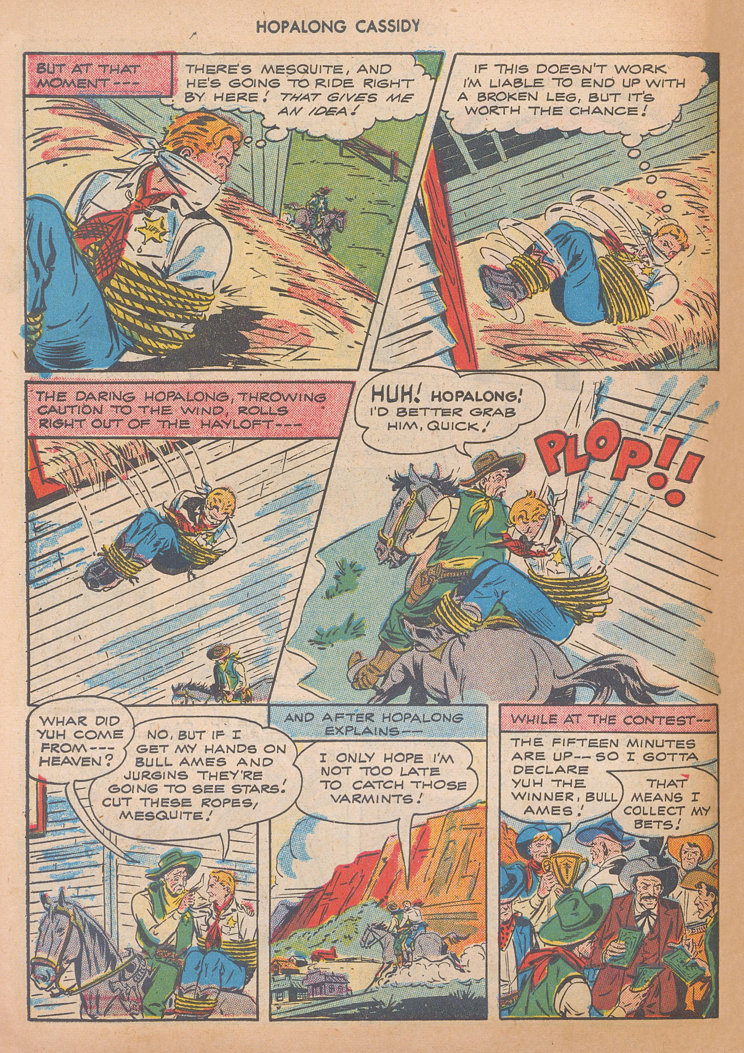 Read online Hopalong Cassidy comic -  Issue #13 - 46