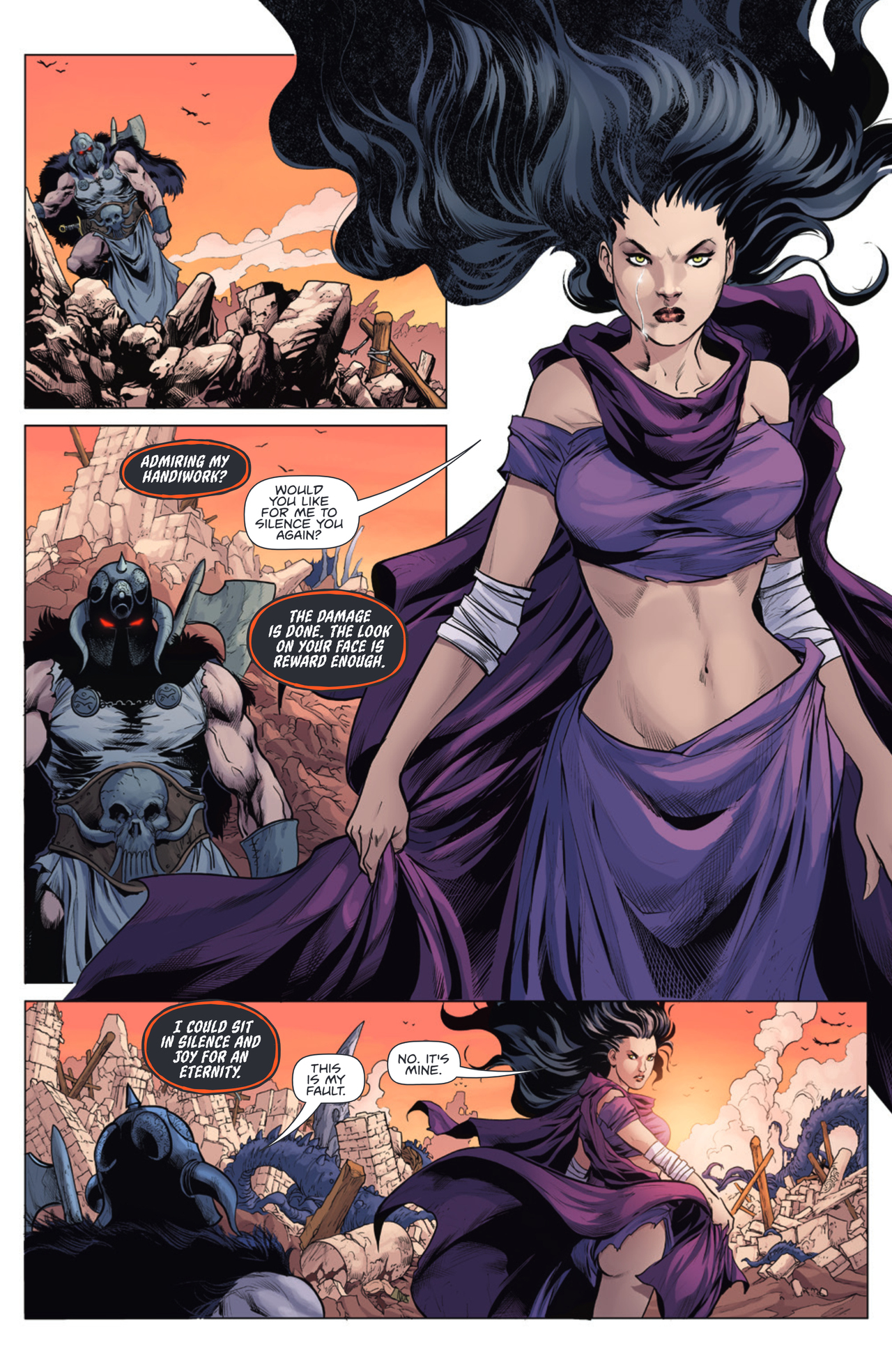 Read online Frank Frazetta's Death Dealer (2022) comic -  Issue #3 - 4
