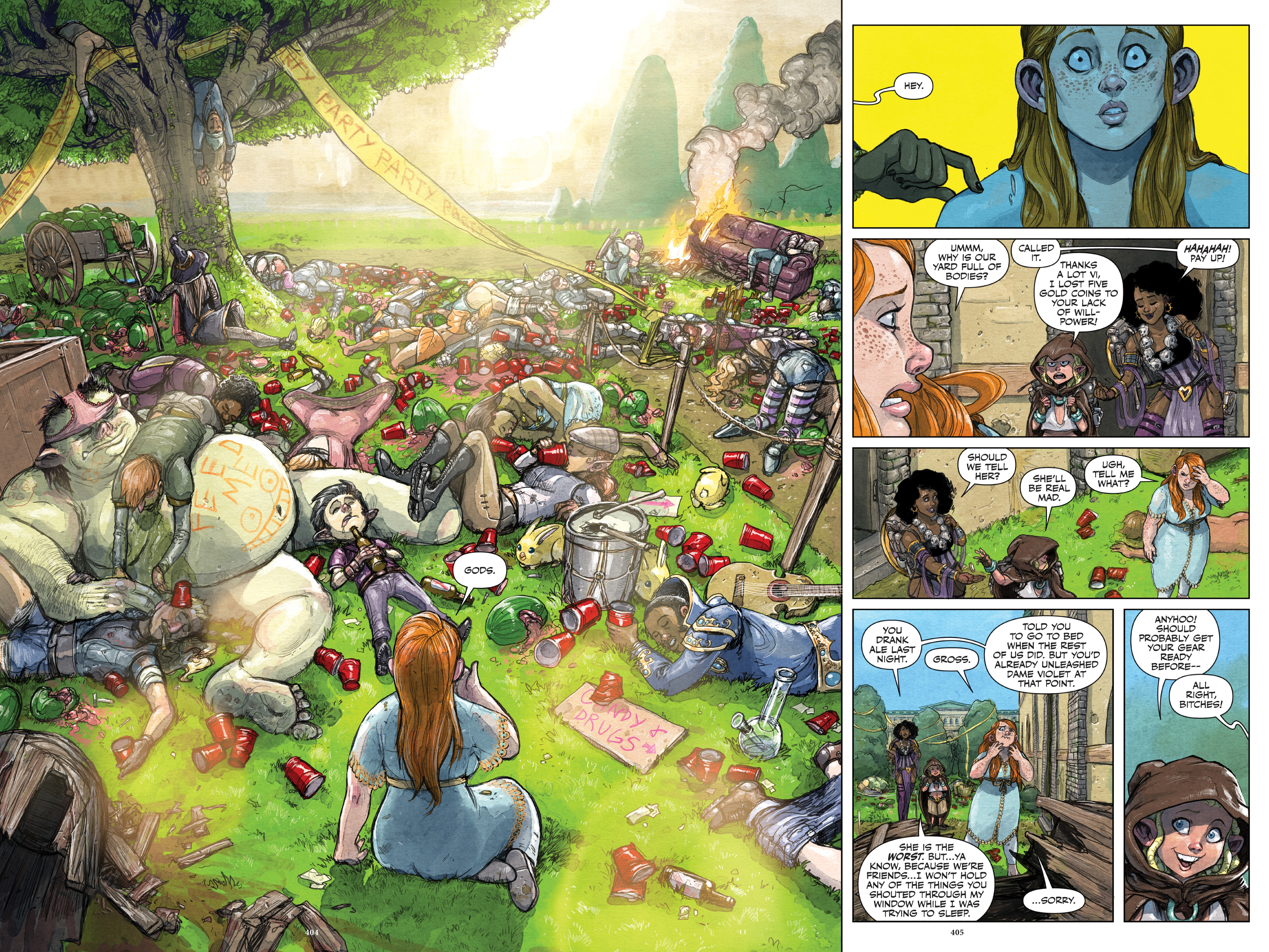 Read online Rat Queens Omnibus comic -  Issue # TPB (Part 4) - 98