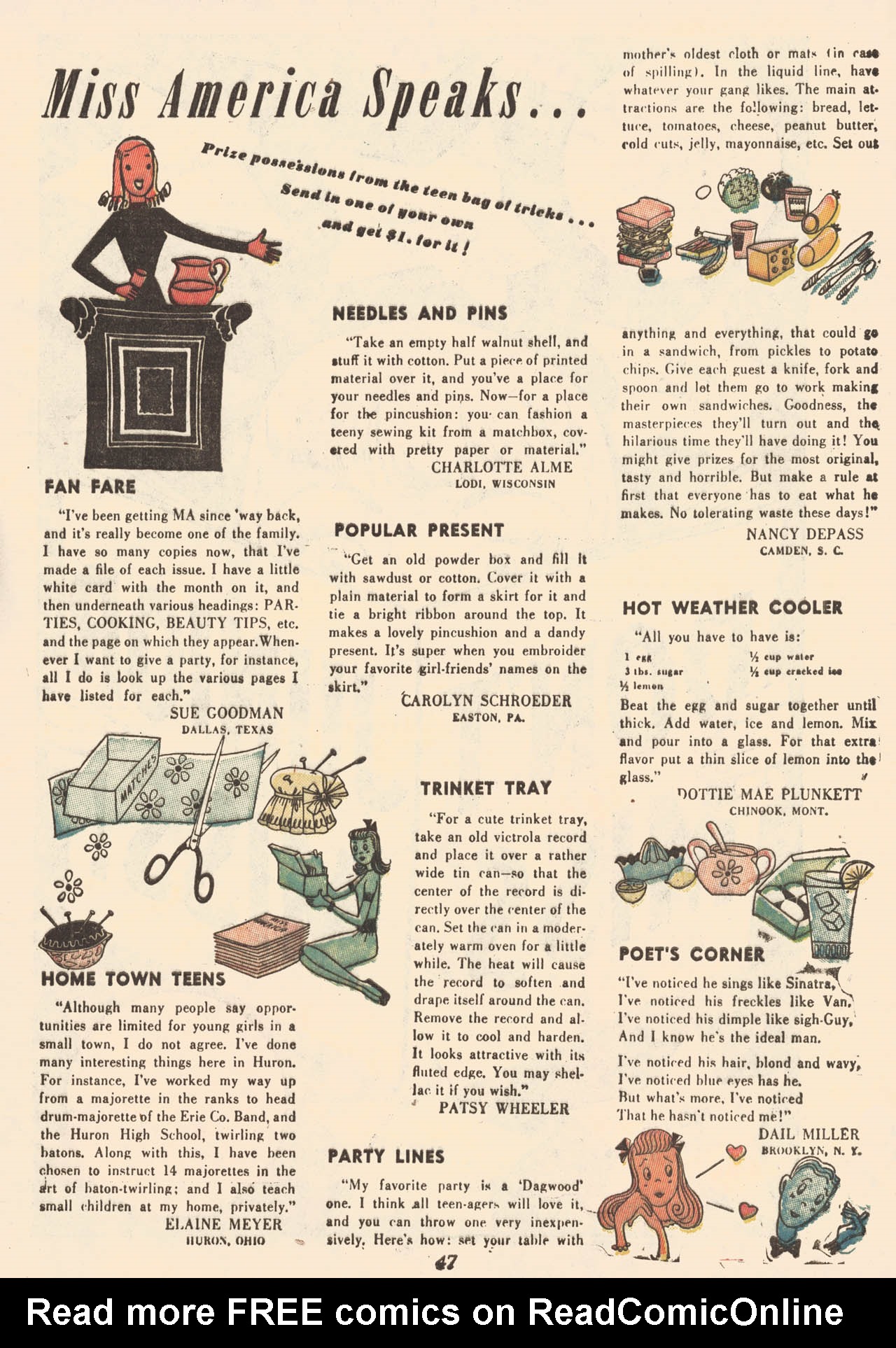 Read online Miss America Magazine comic -  Issue #34 - 39