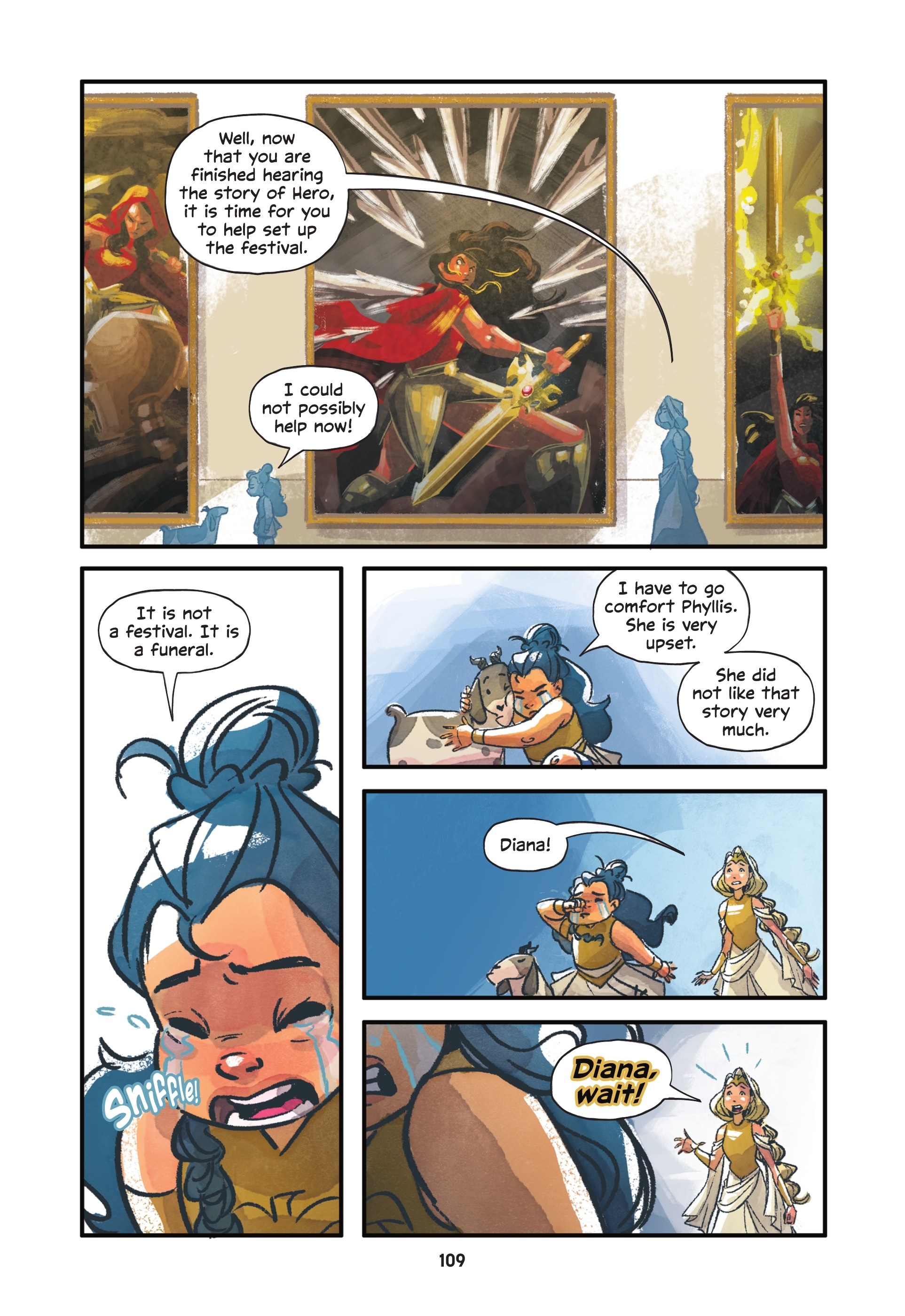 Read online Diana and the Hero's Journey comic -  Issue # TPB - 101