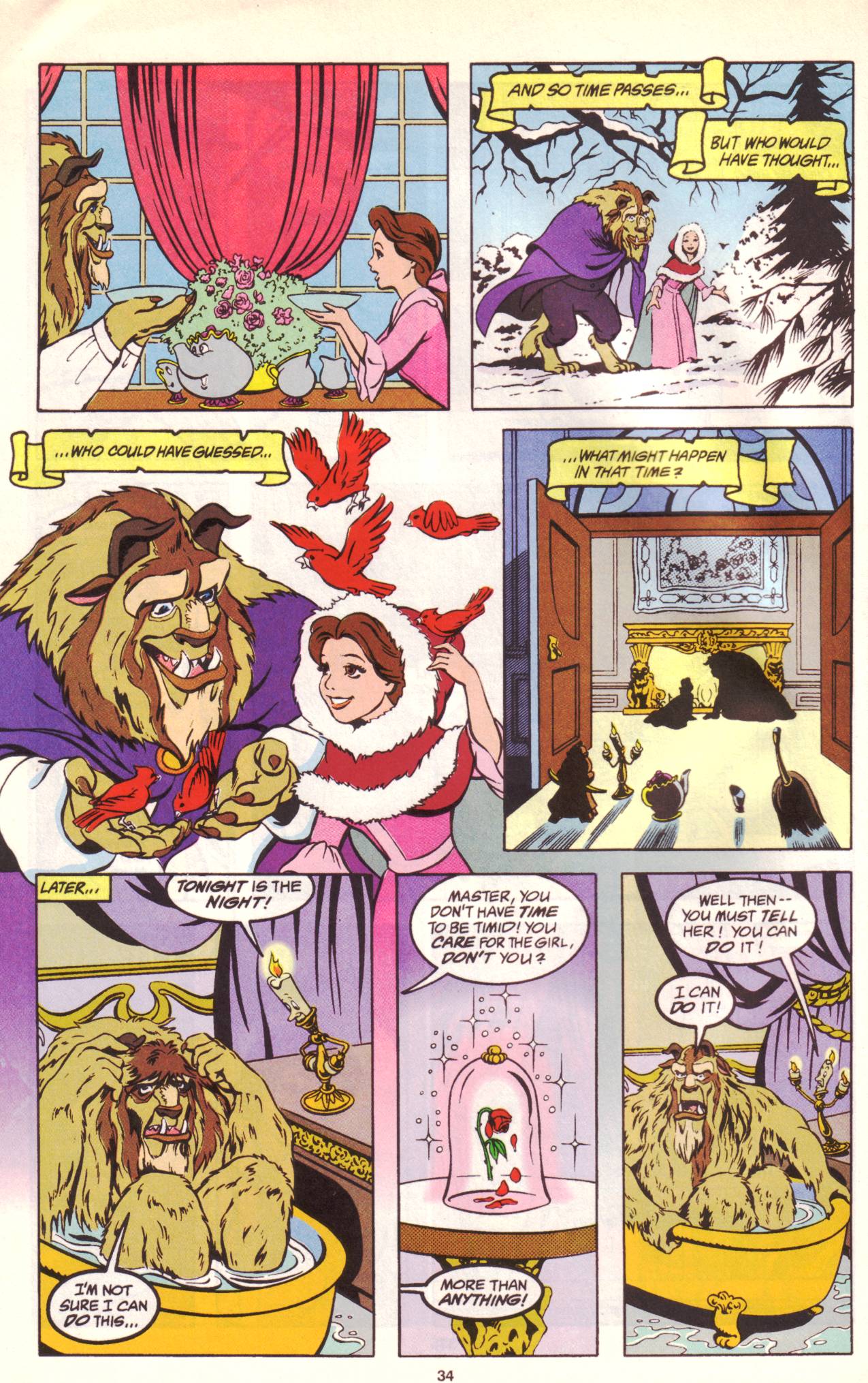 Read online Disney's Beauty and The Beast (1991) comic -  Issue # Full - 36