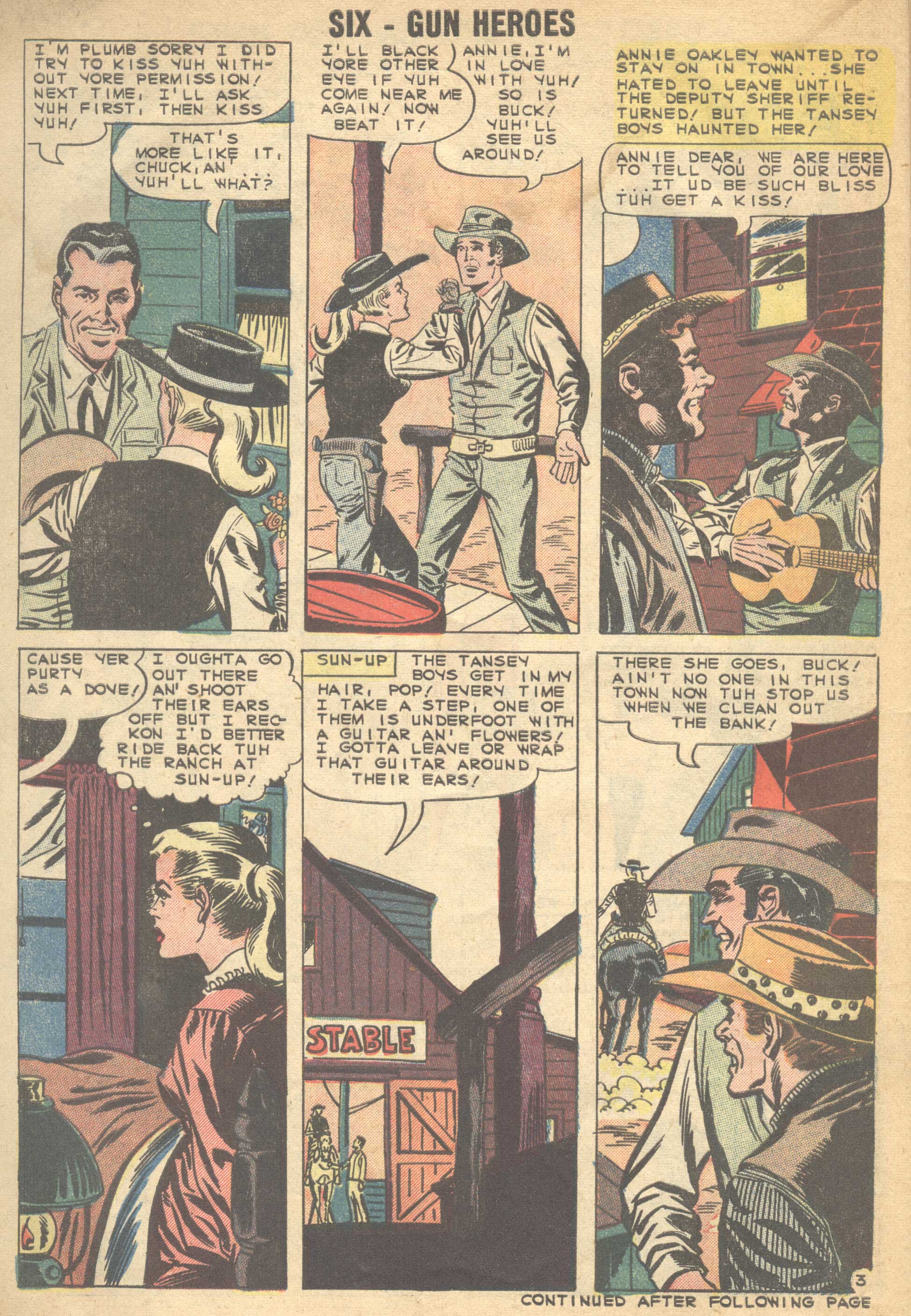 Read online Six-Gun Heroes comic -  Issue #58 - 30