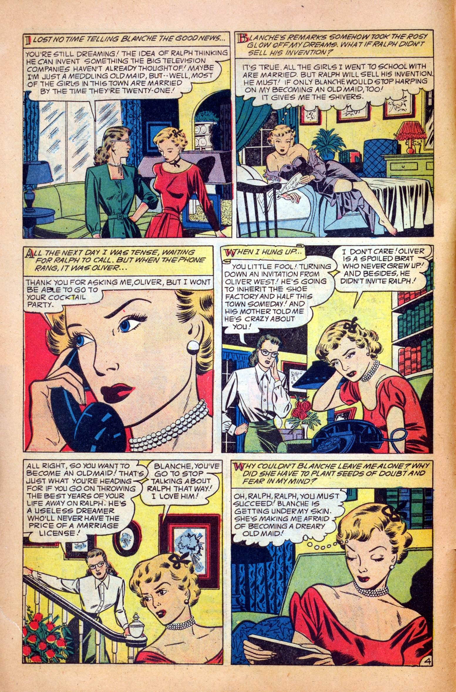 Read online Revealing Romances comic -  Issue #5 - 6