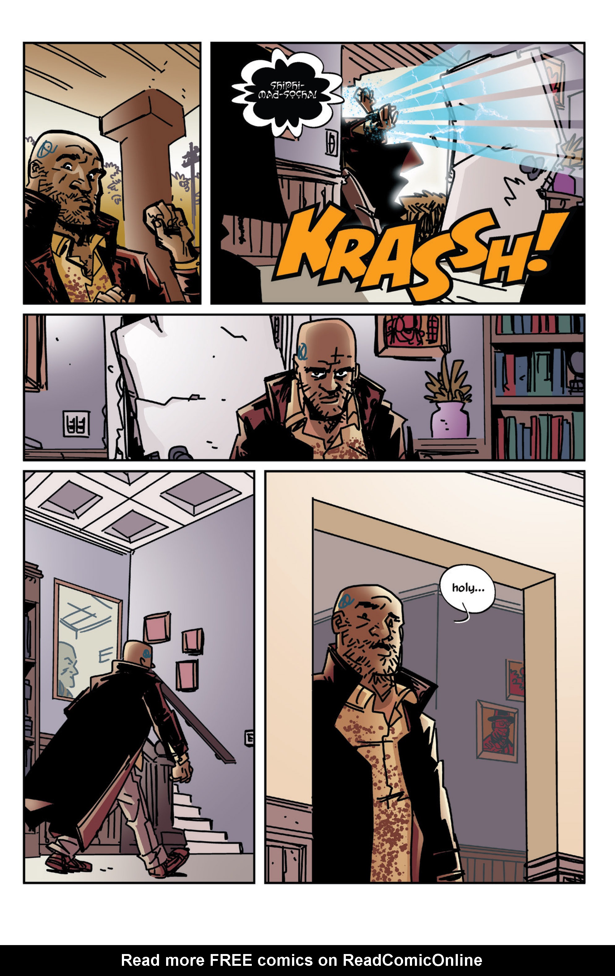 Read online Tales of Mr. Rhee: Karmageddon comic -  Issue #4 - 17