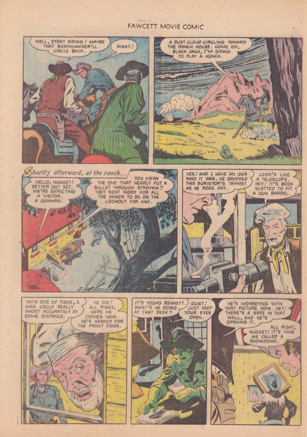 Read online Fawcett Movie Comic comic -  Issue #12 - 20